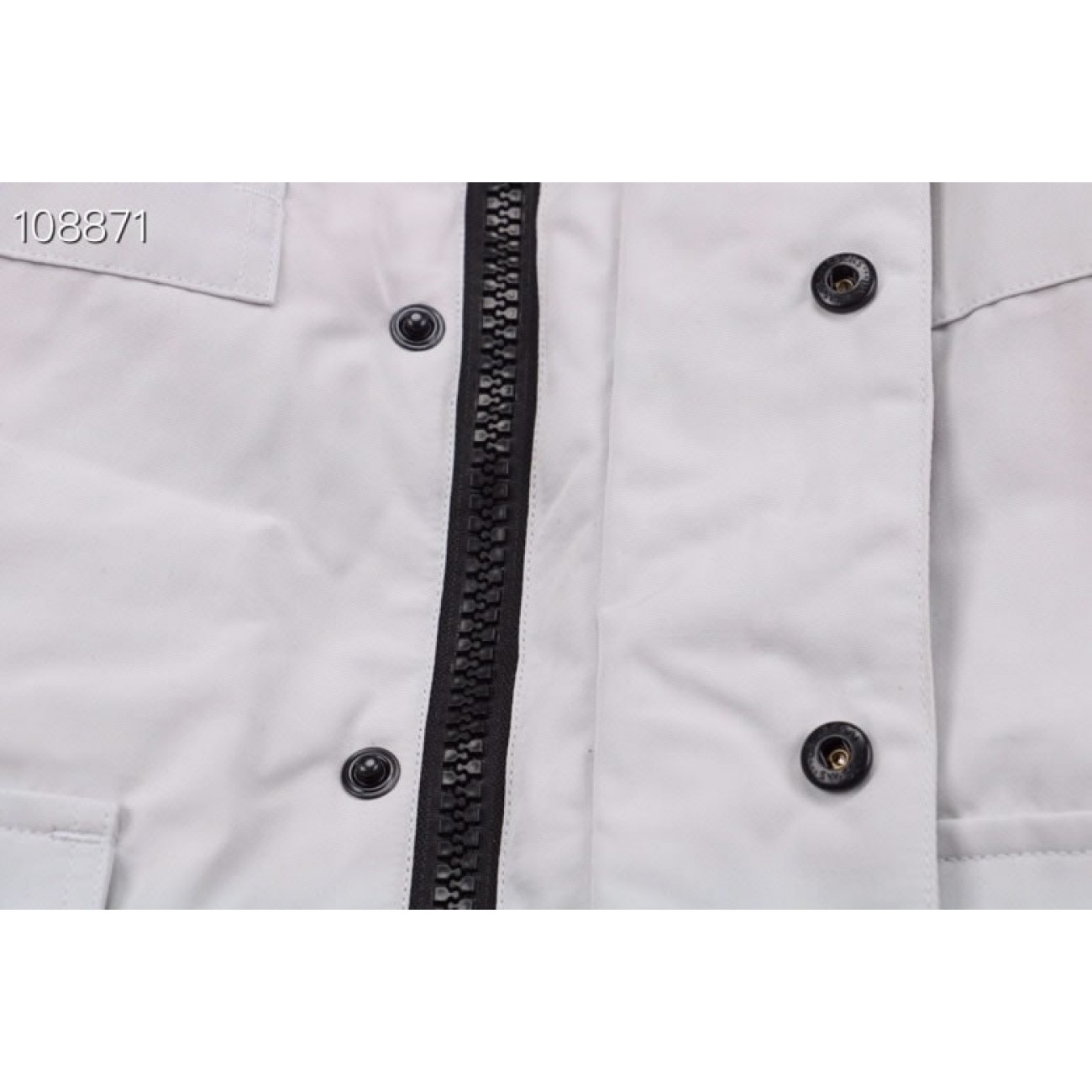 Canada Goose 'Maitland 4550MB 815 Down Jacket Coat Silver White