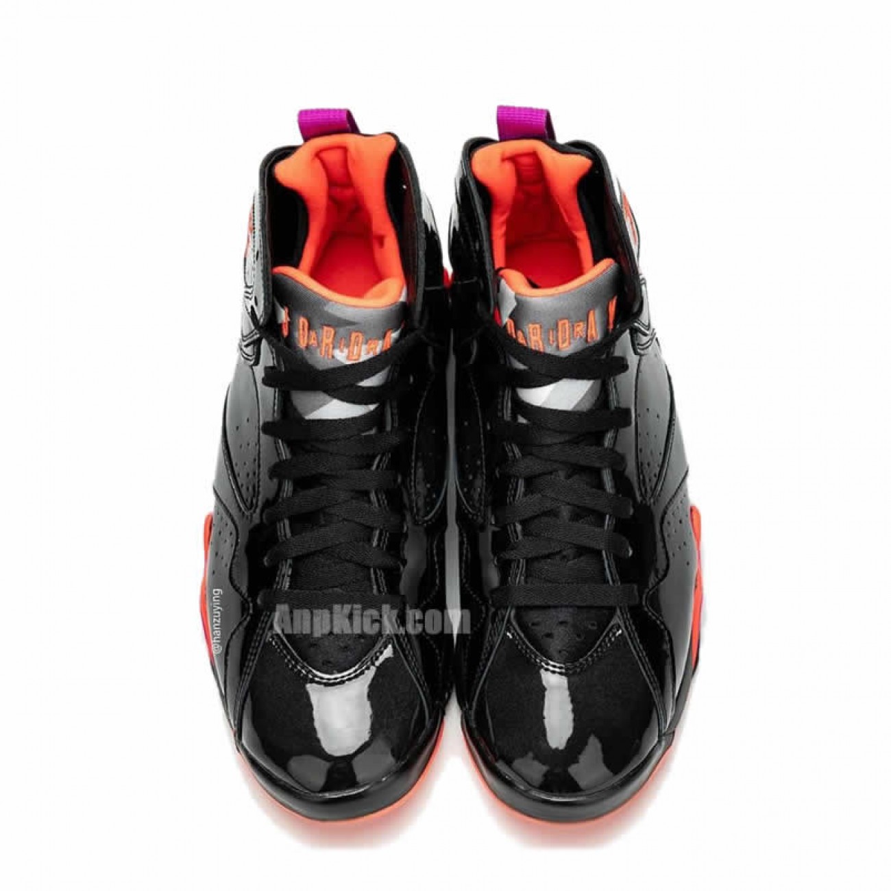 Air Jordan 7 Wmns Black Patent Leather Shoes Release Date 313358-006