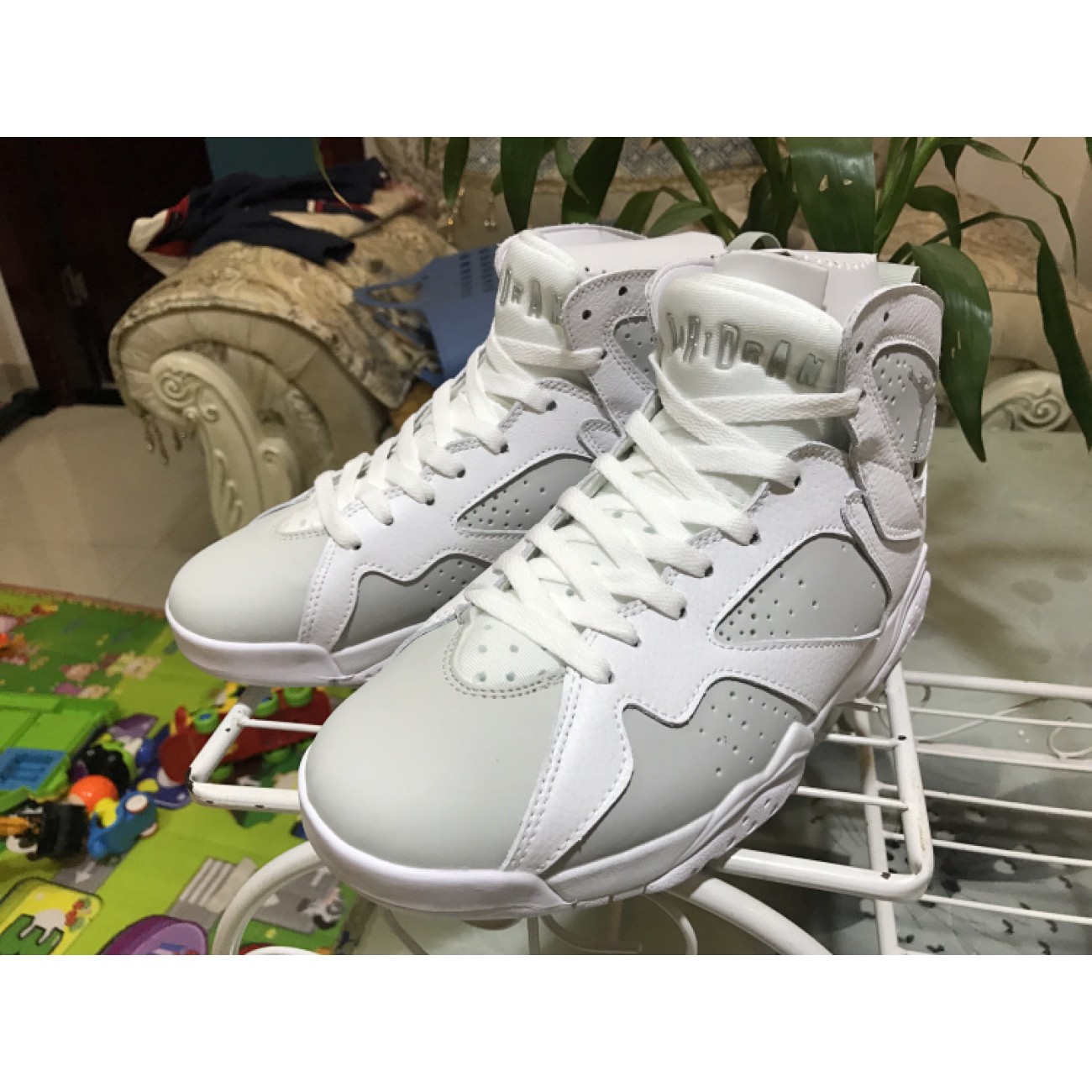 Air Jordan 7 White Metallic Silver 304775-120