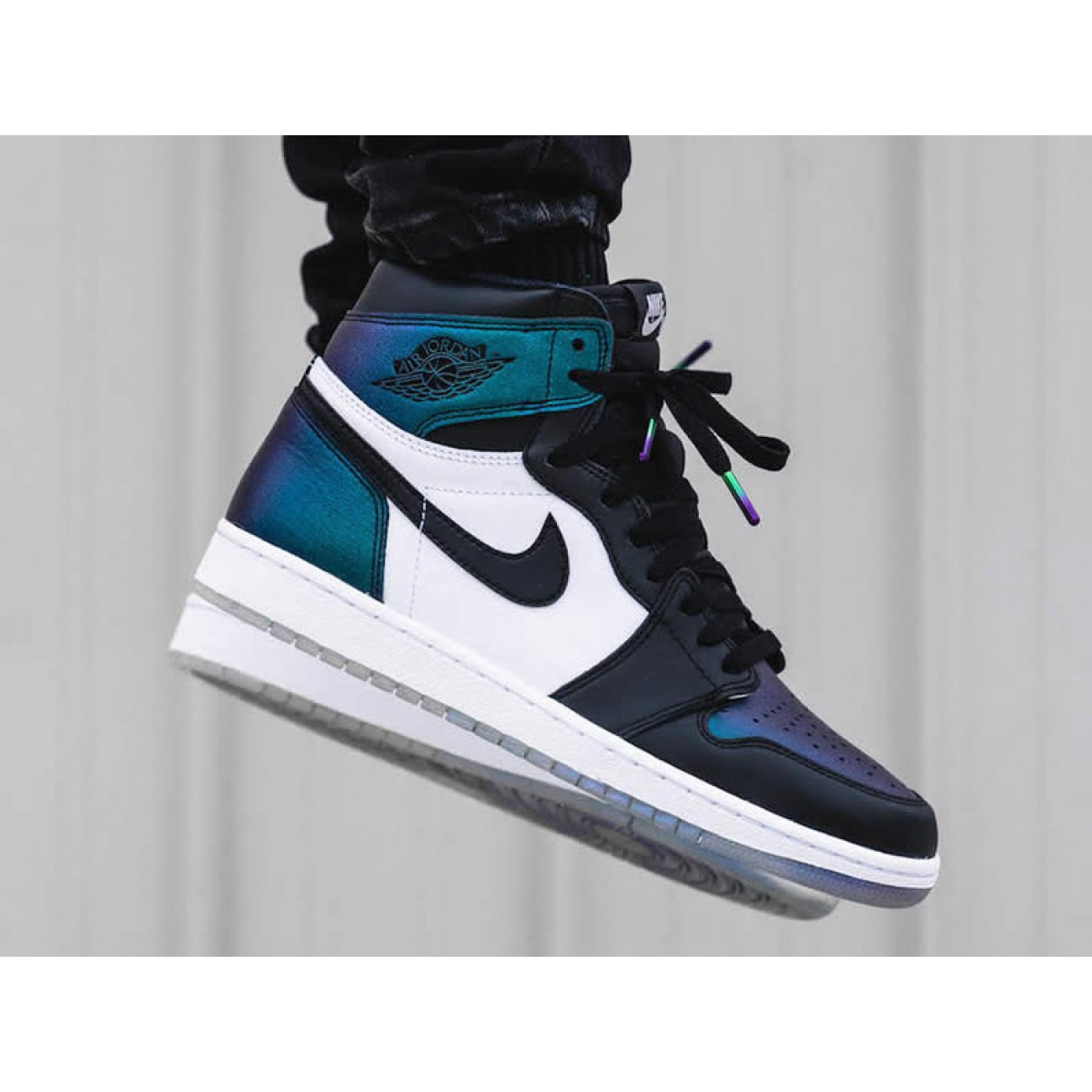 Air Jordan 1 All-Star Chameleon Black/Metallic/Silver 907958-015