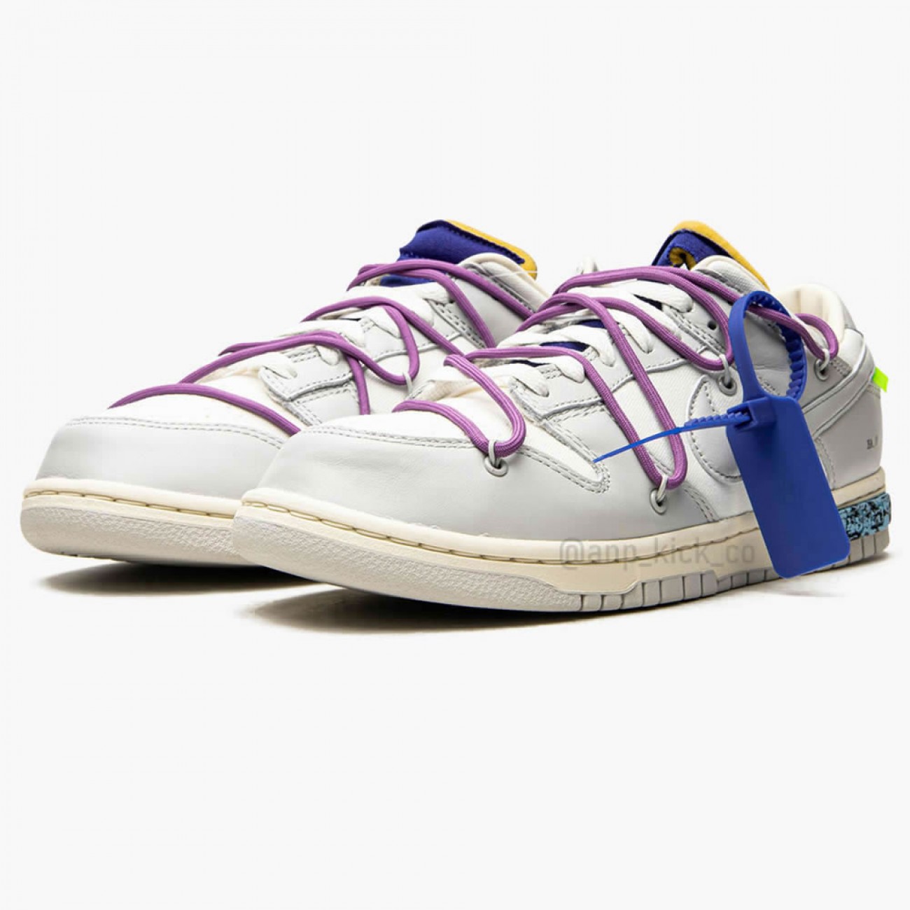 Nike SB Dunk Low Off-White Lot 48 OF 50 DM1602-107