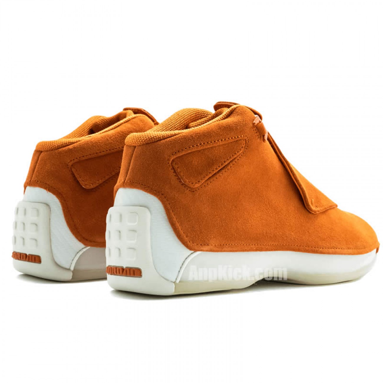 Air Jordan 18 Toro Campfire Orange Suede AA2494-801 Release Date 2018