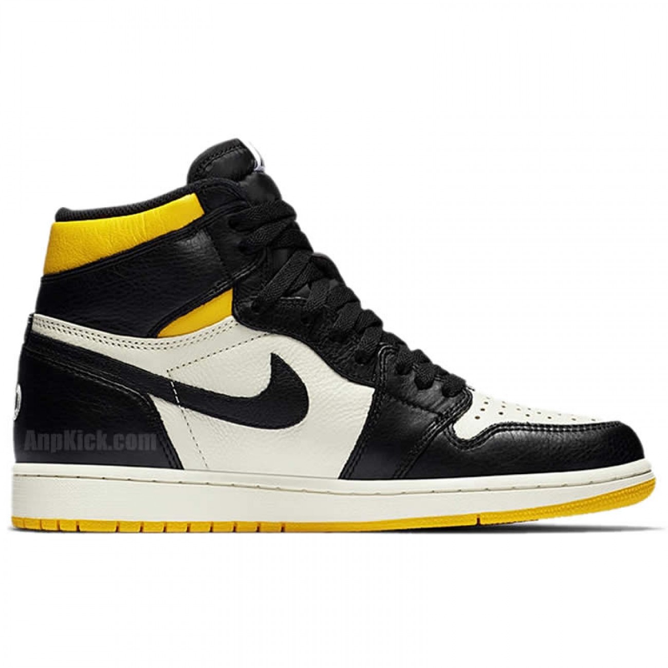 Air Jordan 1 NO L'S Not For Resale Black/Yellow For Sale 861428-107