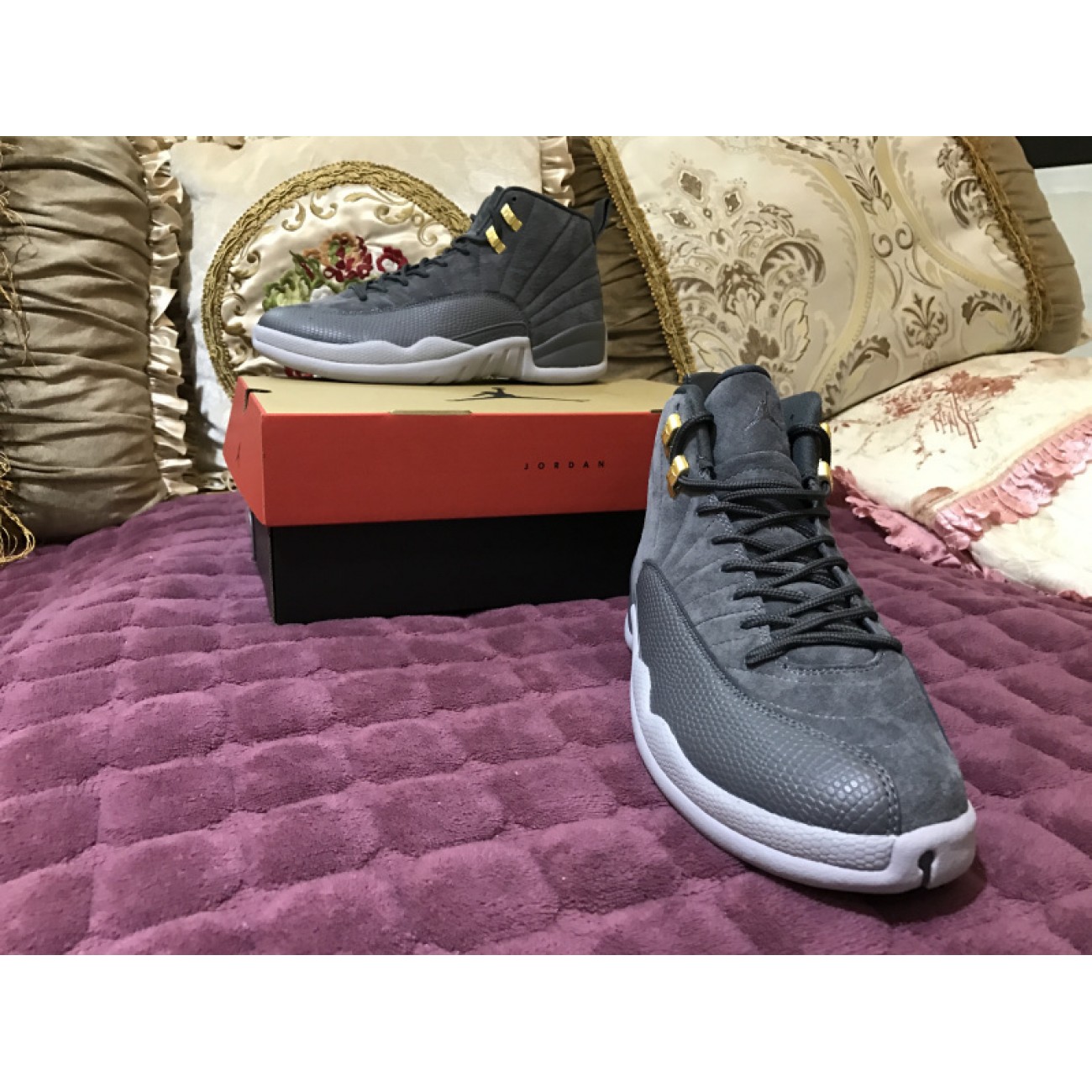 Air Jordan 12 Dark Grey 130690-005