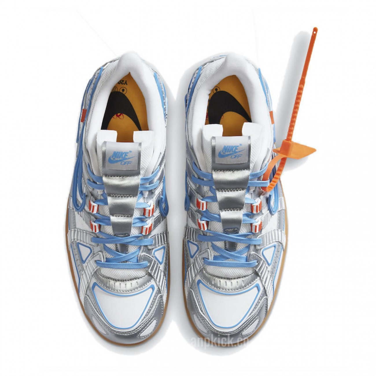 OFF-WHITE x Nike Air Rubber Dunk University Blue Release Date CU6015-100