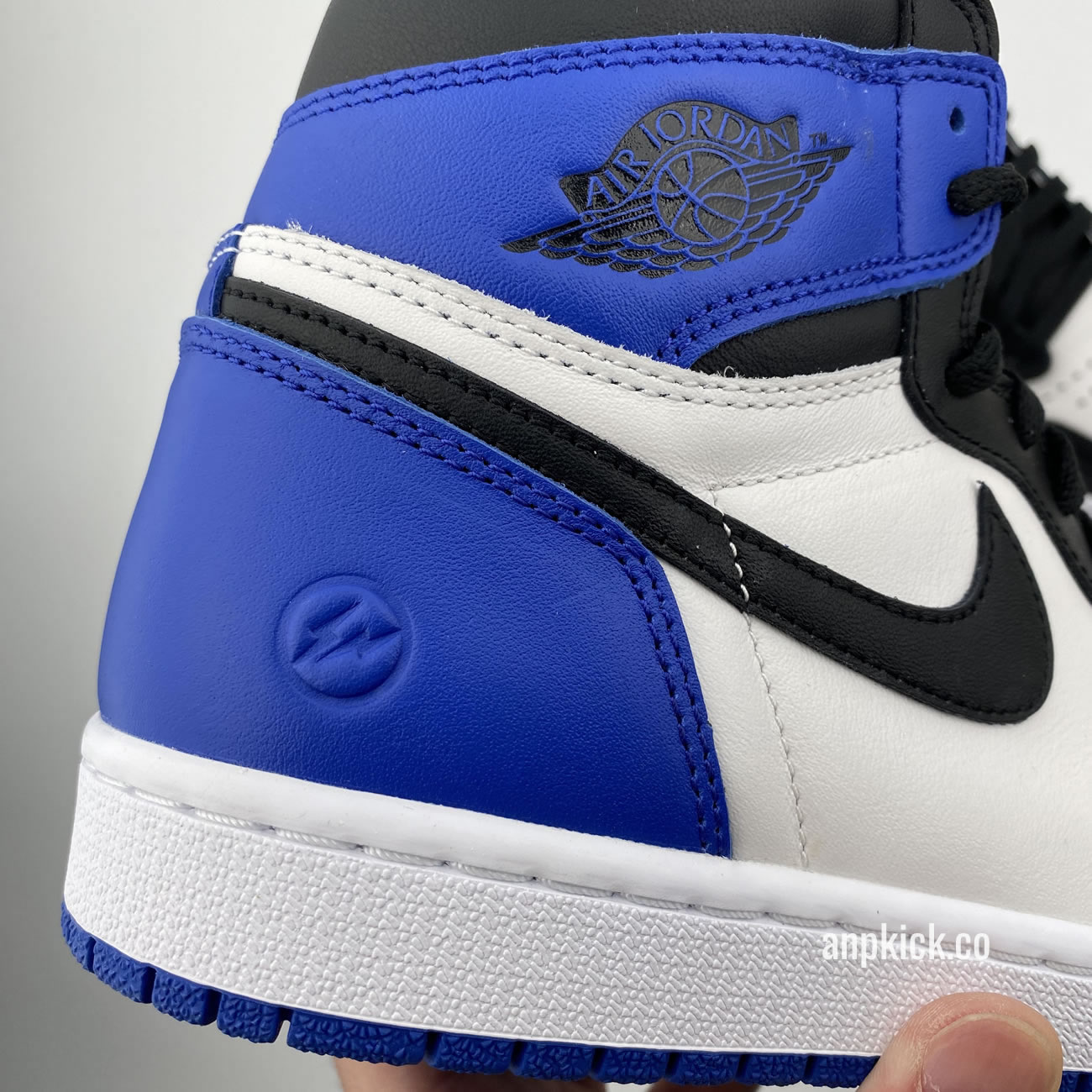 Black and Blue Jordan 1 Fragment 716371-040 Retro 1s