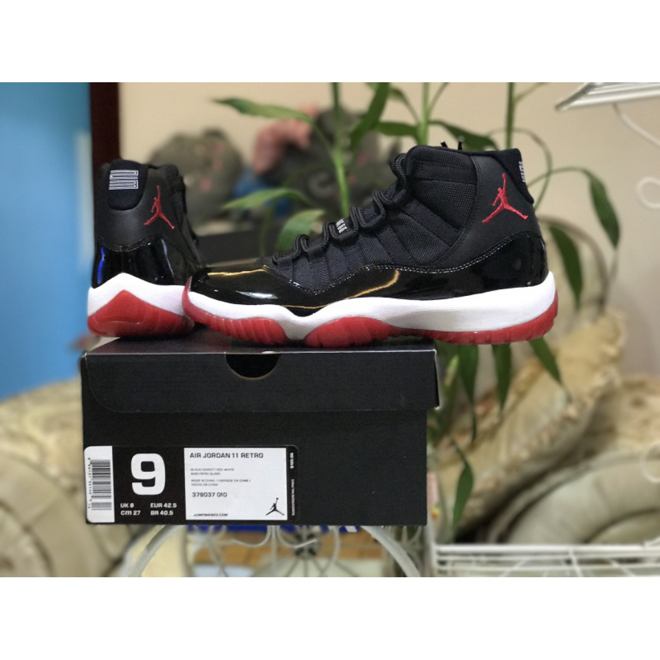 Air Jordan 11 Bred 378037-010