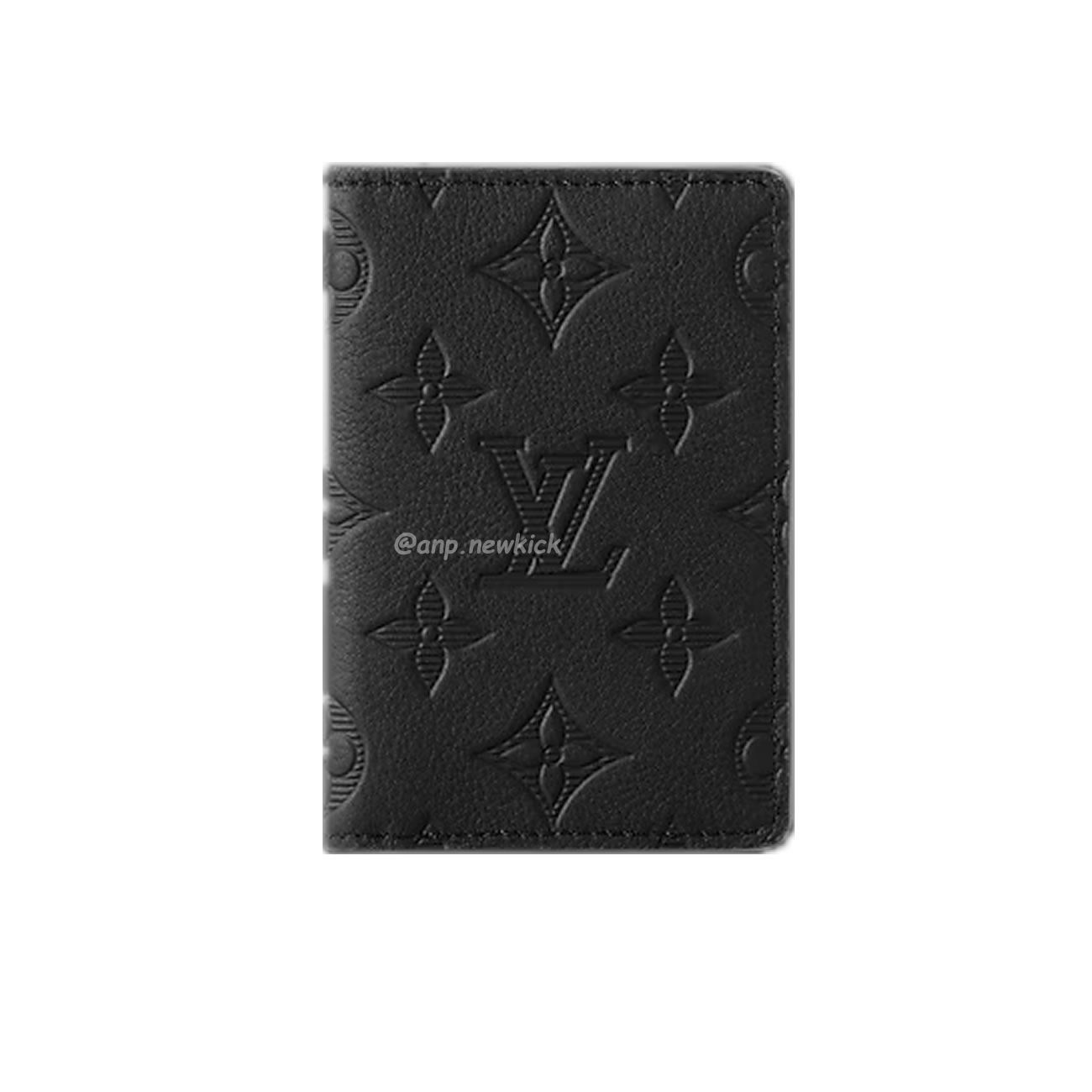LOUIS VUITTON M62899 Pocket Organiser Shadow Black