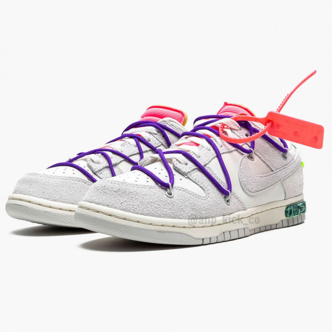 Nike SB Dunk Low Off-White Lot 15 OF 50 DJ0950-101