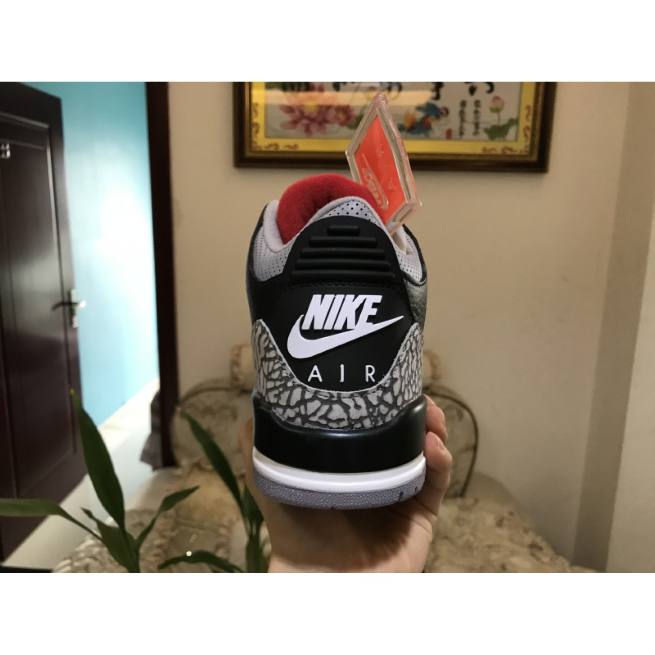 Air Jordan 3 Black Cement 854262-001