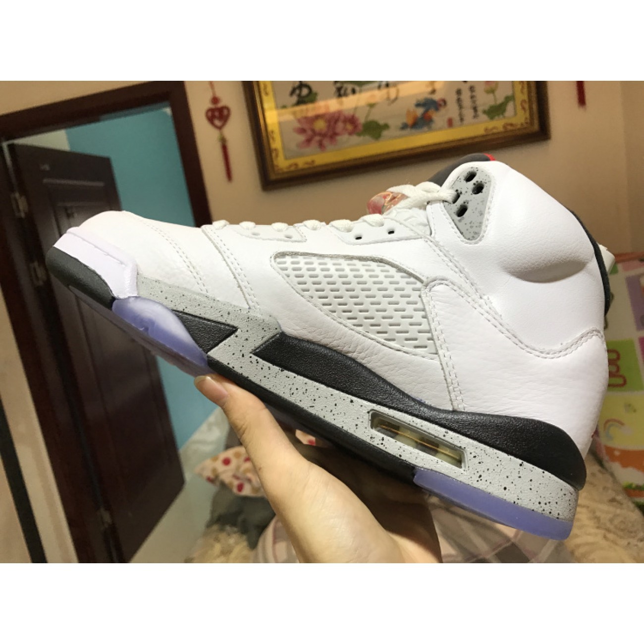 Air Jordan 5 White Cement 136027-104