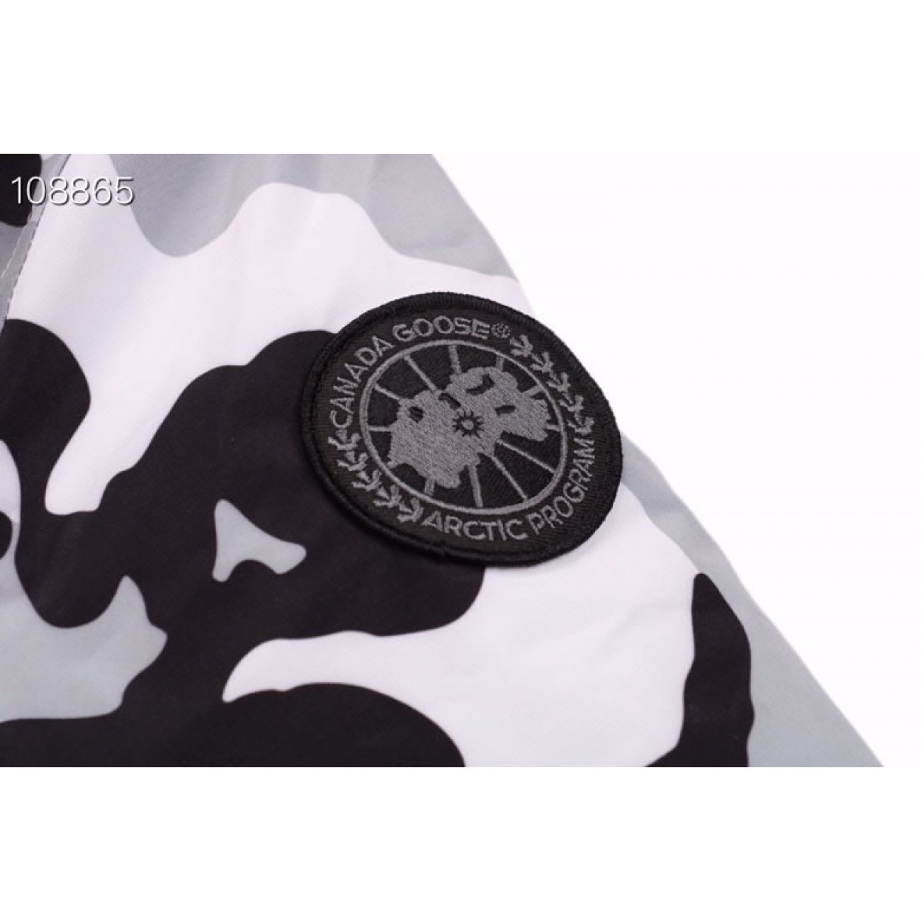 Canada Goose 'Maitland 4550MB 815 Down Jacket Coat Camouflage Black White