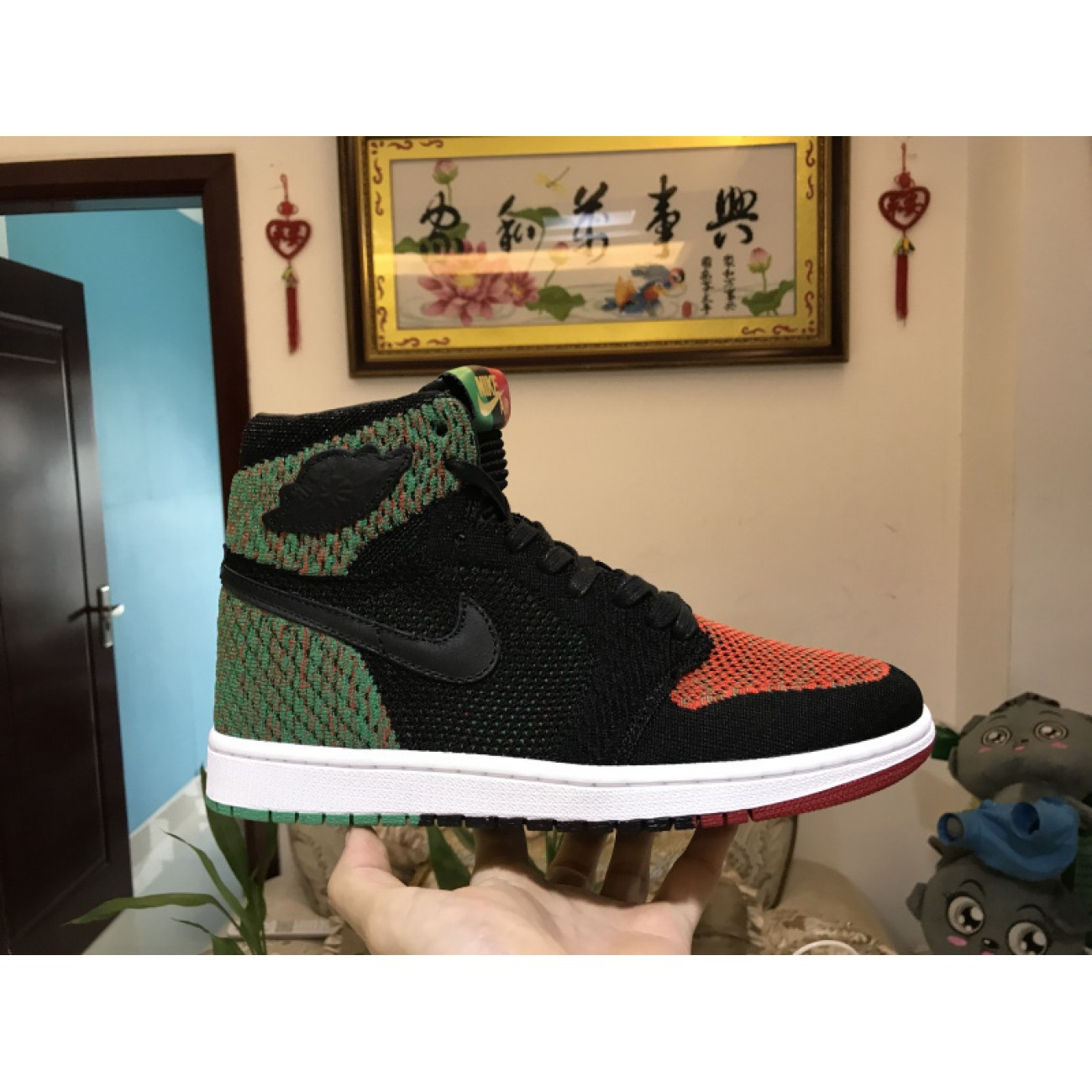 Air Jordan 1 Flyknit BHM AJ1 AA2426-026