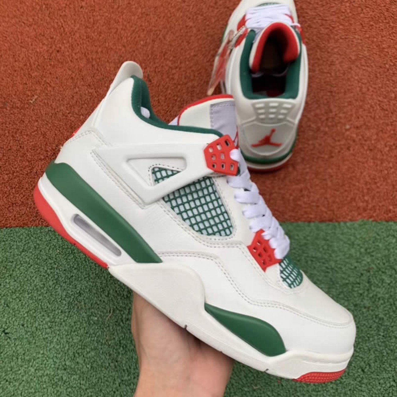 Air Jordan 4 Retro NRG Do the Right Thing 2019 Gorge Green AQ3816-063