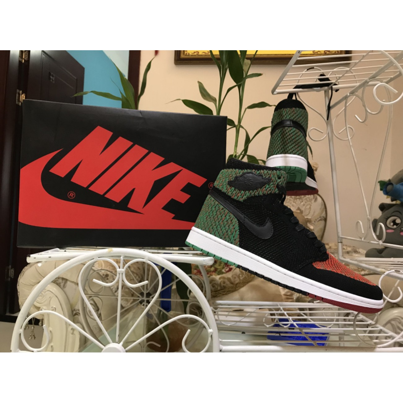 Air Jordan 1 Flyknit BHM AJ1 AA2426-026