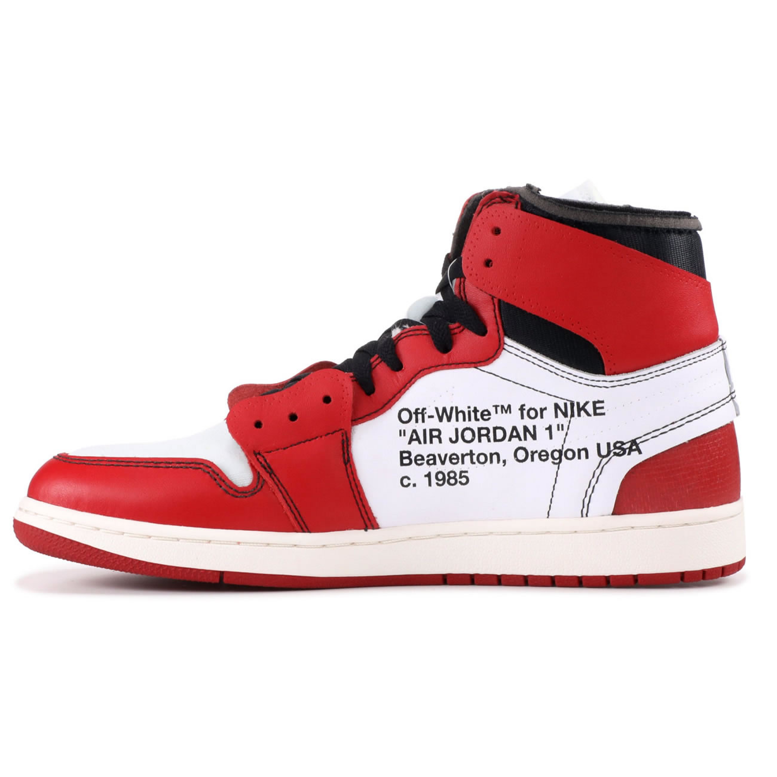 OFF-WHITE x Air Jordan 1 Chicago Mens GS AA3834-101