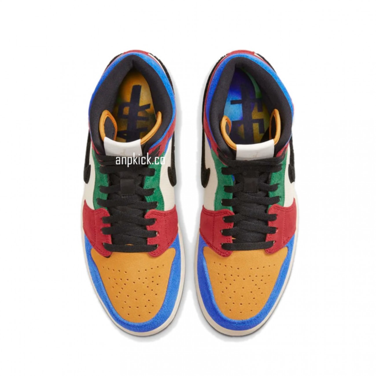 Blue The Great x Air Jordan 1 Mid Fearless Outfit Release Date CU2805-100