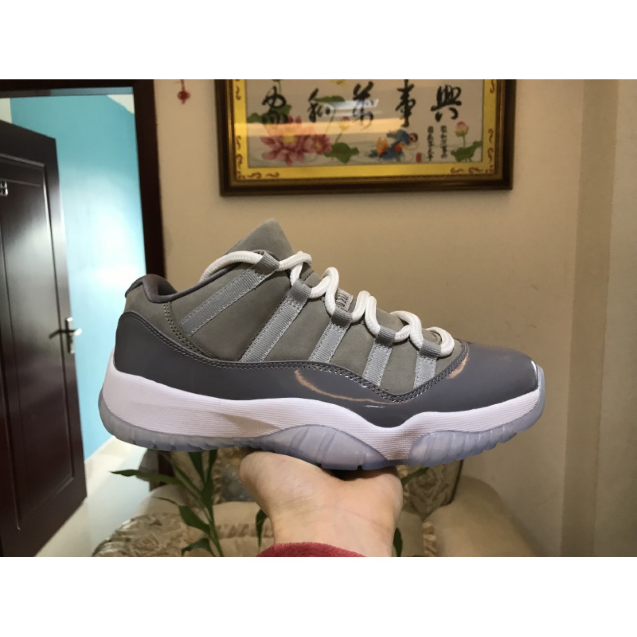 Air Jordan 11 Retro Low Cool Grey AJ11 528895-003