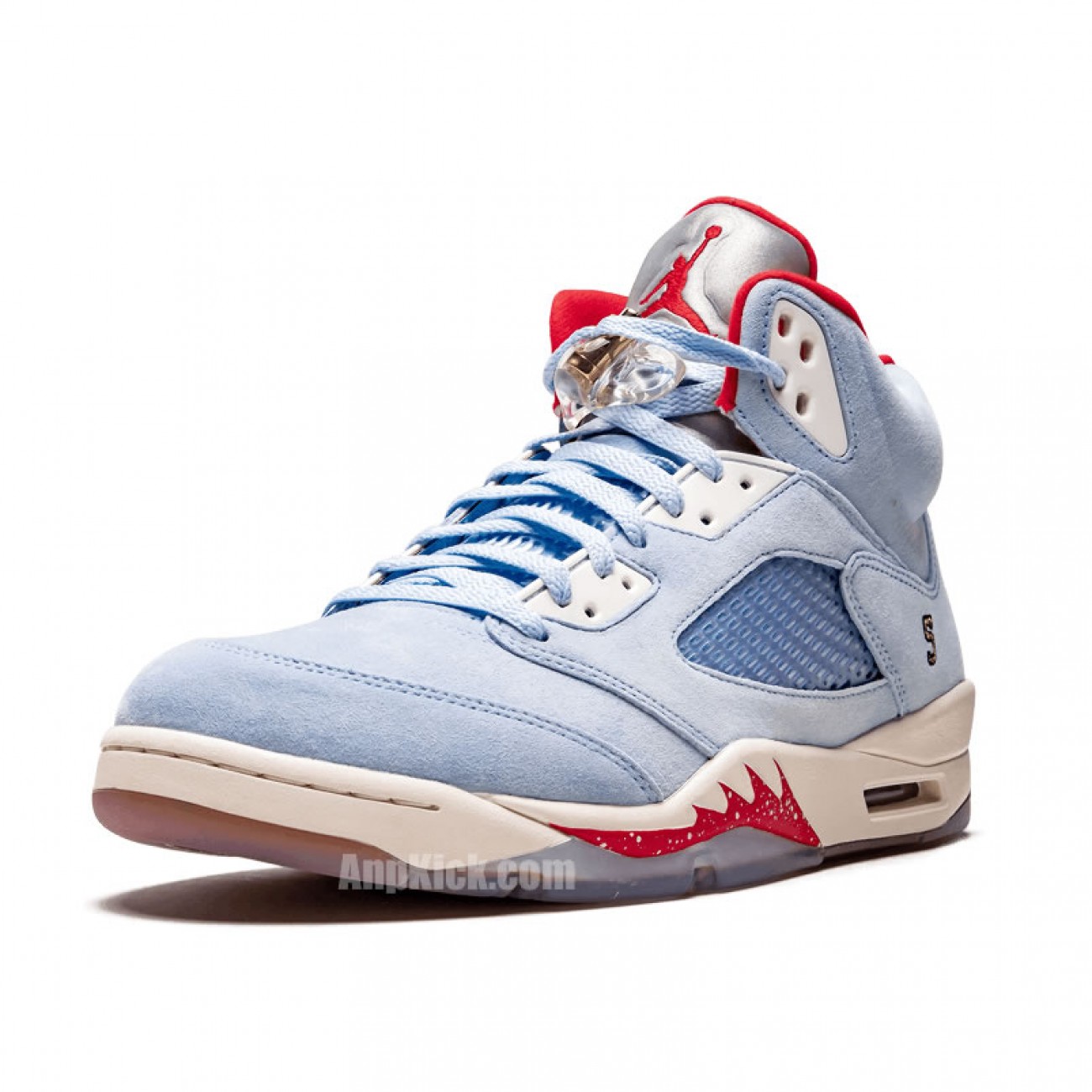 Trophy Room x Air Jordan 5 Retro JSP Ice Blue University Red CI1899-400
