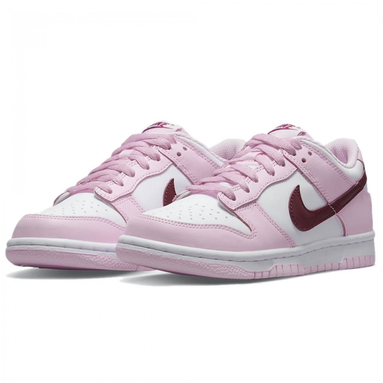 Nike Dunk Low GS Strawberry Pink White Pink Red CW1590-601