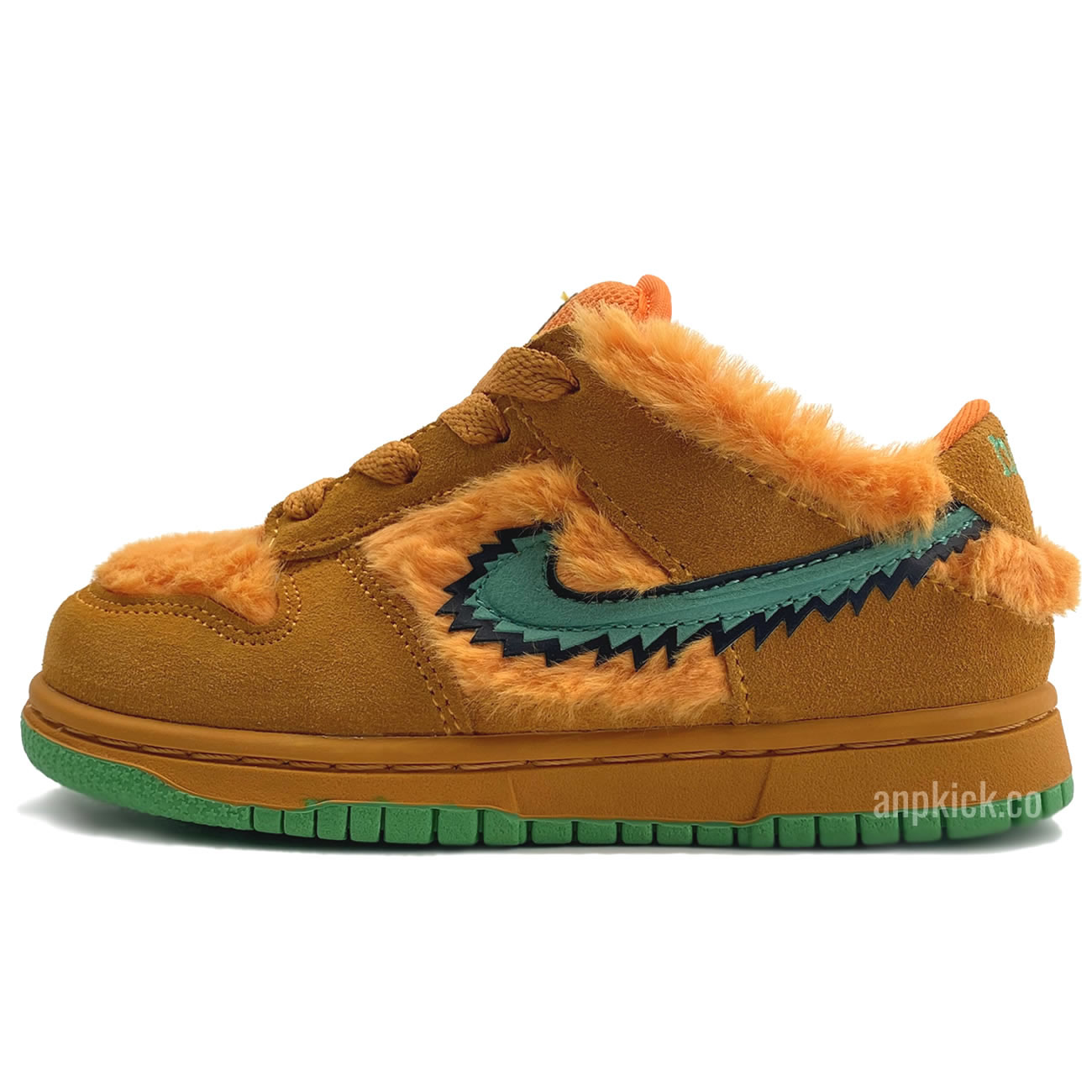 Kids Children's Grateful Dead Bears x Nike SB Dunk Low Yellow/Pink/Orange/Blue/Green Release For Sale