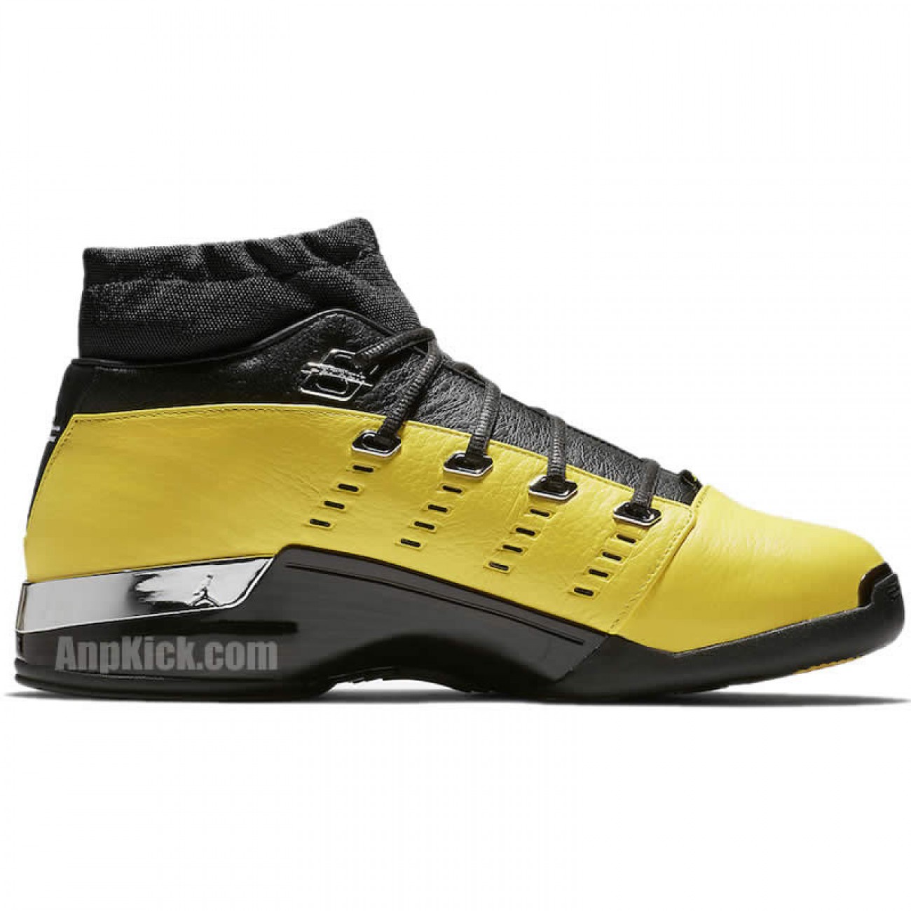 SoleFly x Air Jordan 17 Low Lightning Shoes Yellow And Black AJ7321-003