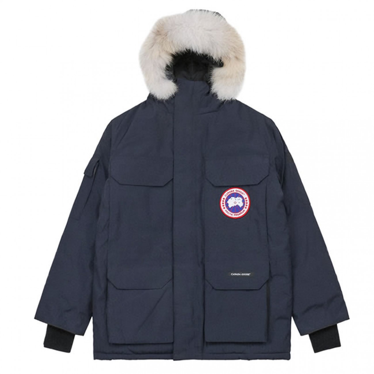08 ' Canada Goose '19FW Expedition 4660MA Down Jacket Coat Navy Blue
