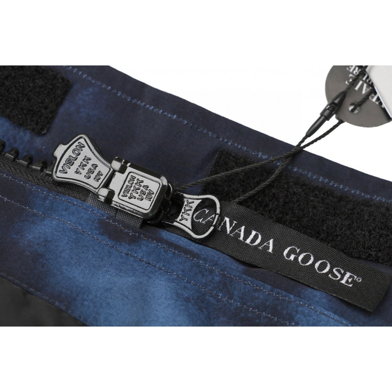 08 ' Canada Goose '19FW Expedition 4660MA Down Jacket Coat Camouflage Blue