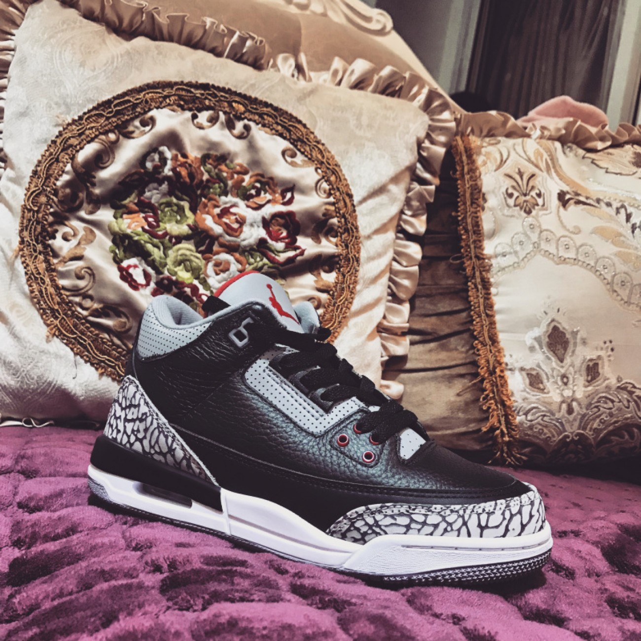 Air Jordan 3 GS Black Cement 854261-001