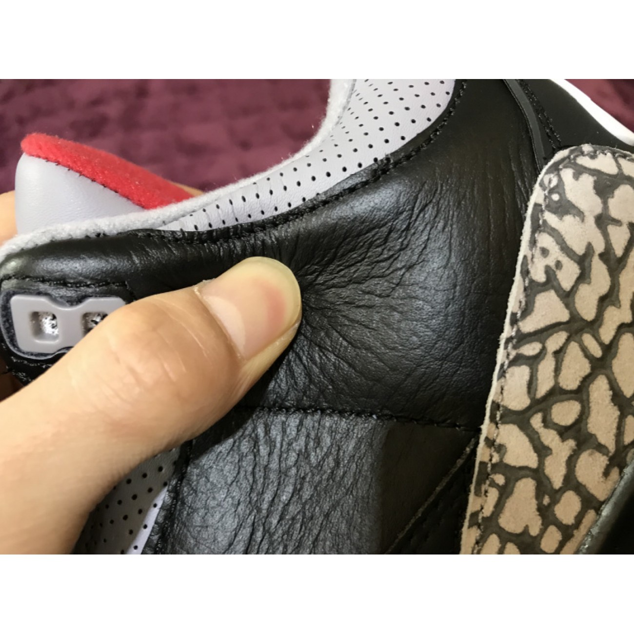 Air Jordan 3 Black Cement 854262-001