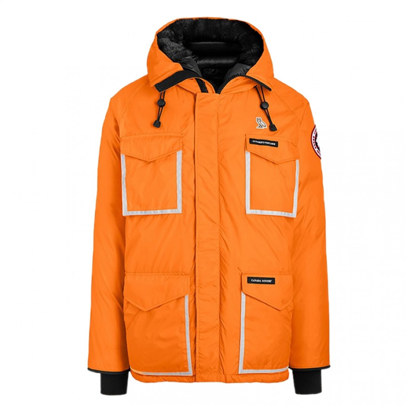 Canada Goose Constable Park x OVO Down Jacket Coat Orange