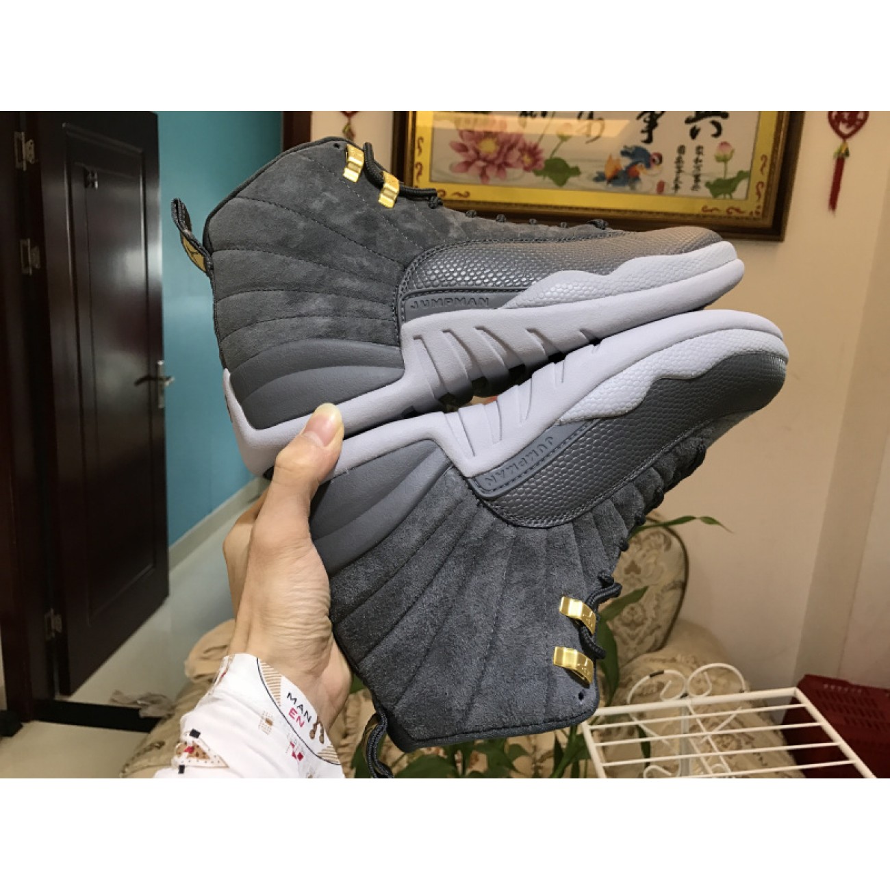 Air Jordan 12 Dark Grey 130690-005