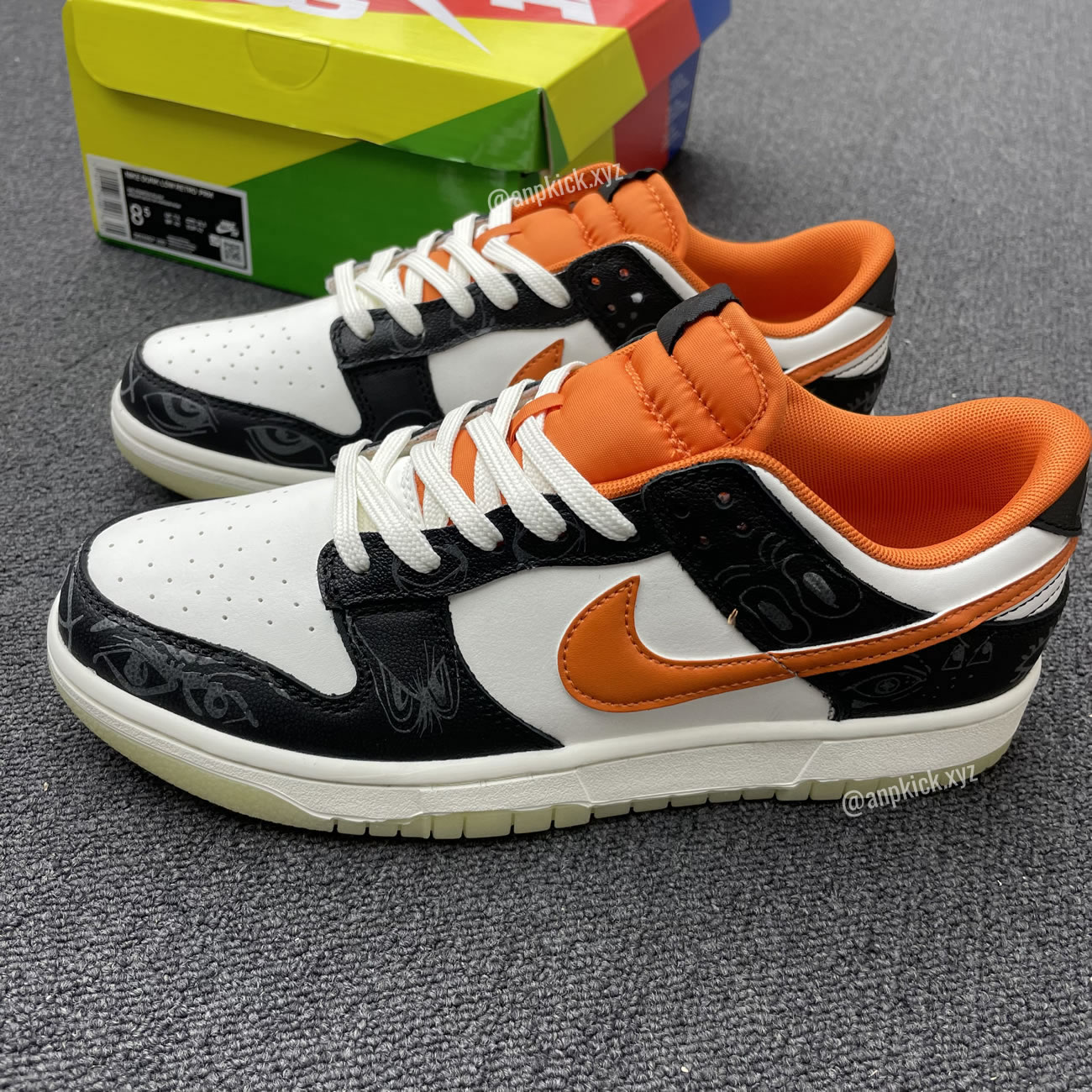 Nike Dunk Low Halloween Sail/Starfish-Black DD3357-100