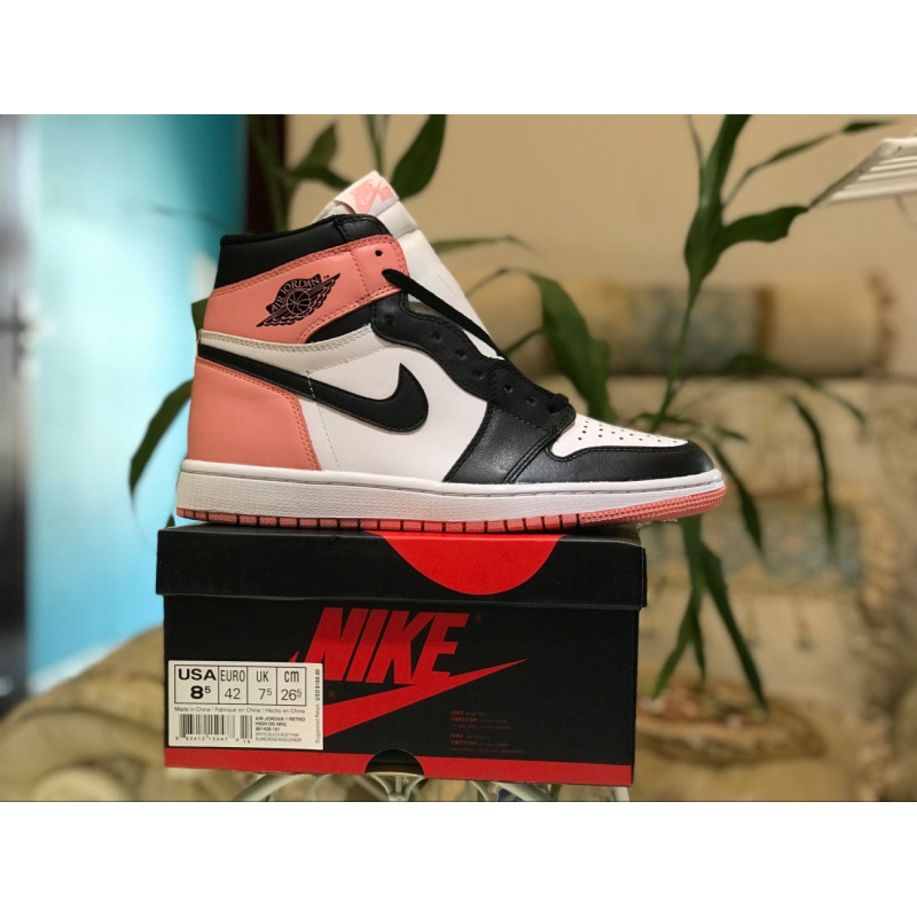 Air Jordan 1 Rust Pink AJ1 861428-101
