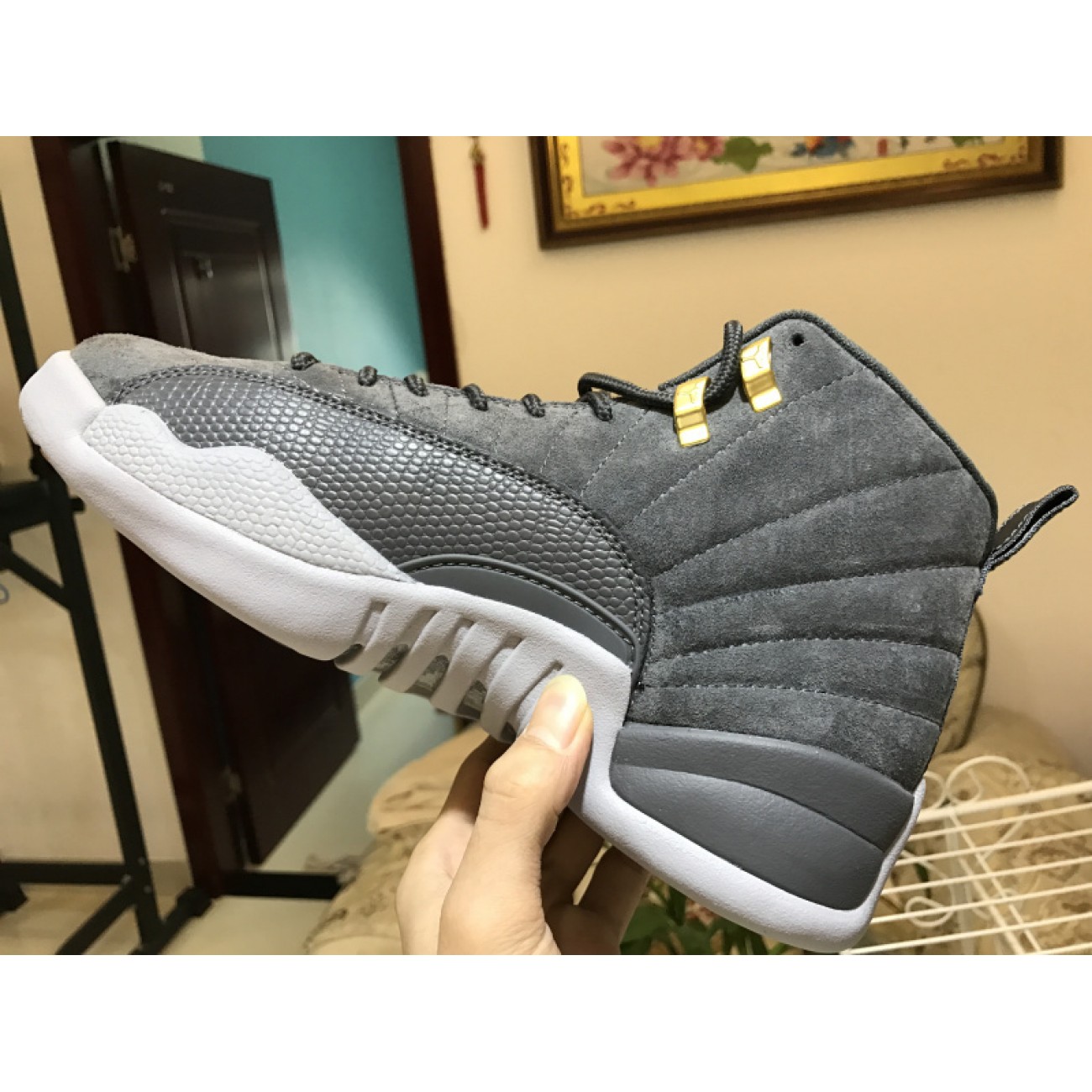Air Jordan 12 Dark Grey 130690-005