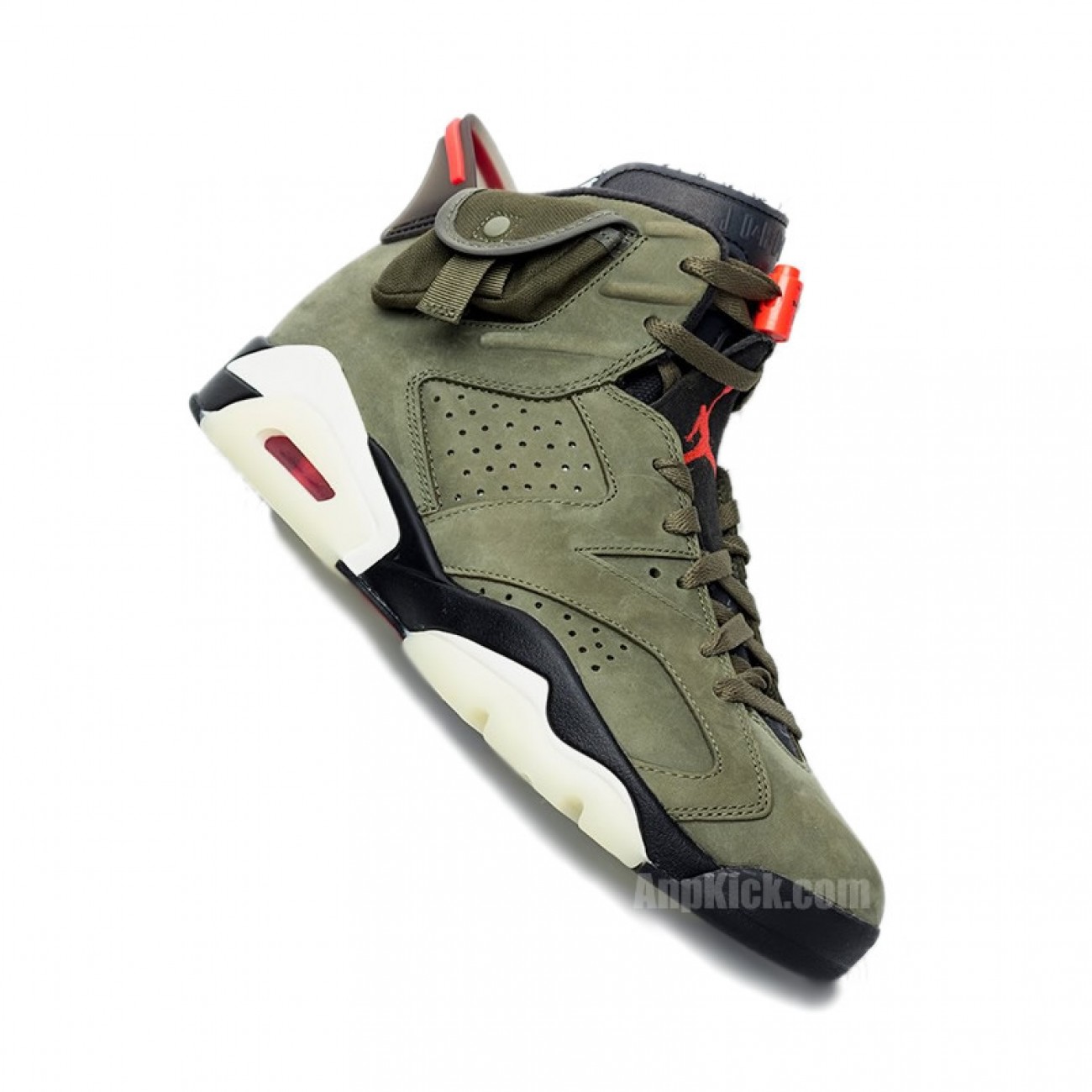 Travis Scott x Air Jordan 6 Olive Cactus Jack For Sale CN1084-200