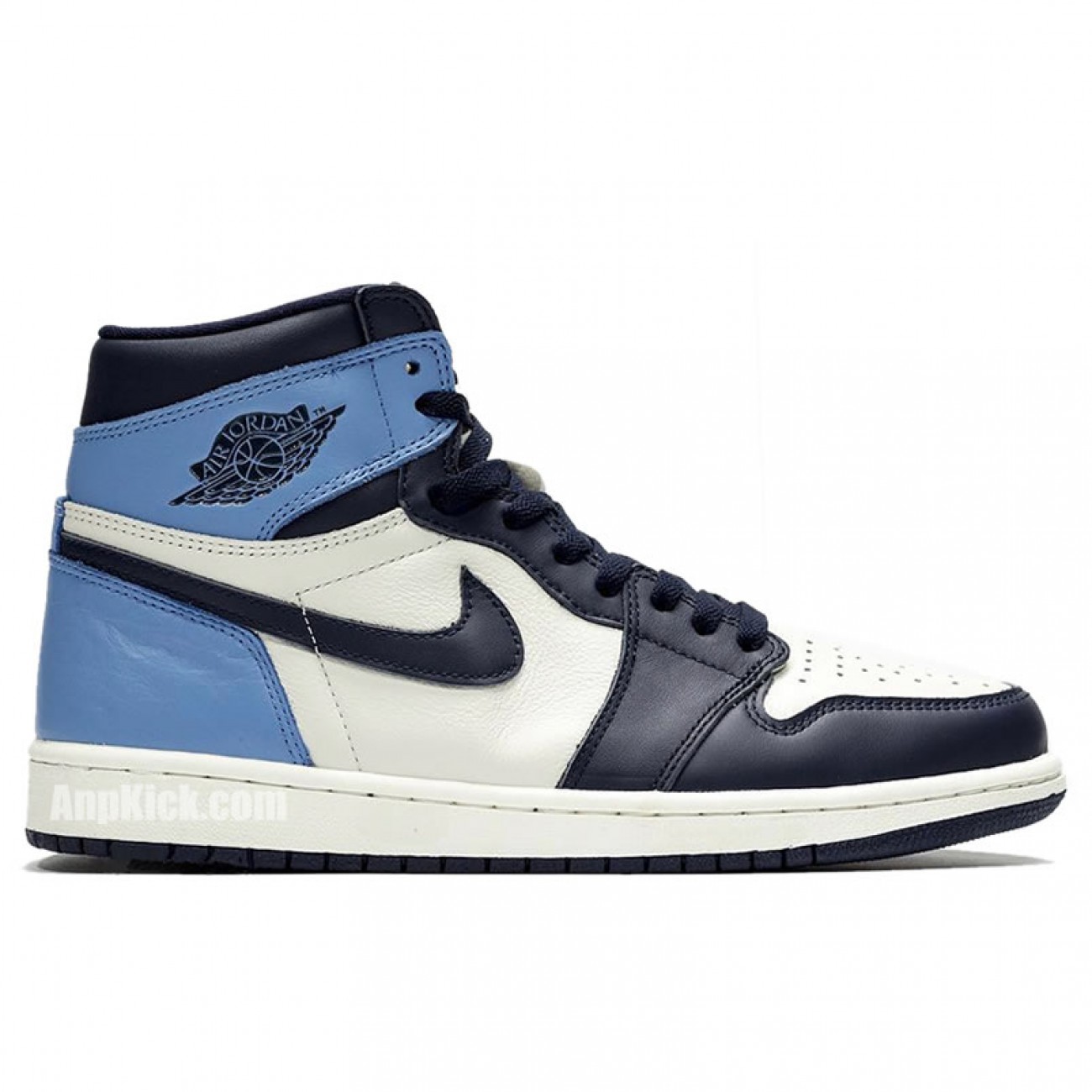 Air Jordan 1 Retro High OG Obsidian University Blue UNC 555088-140