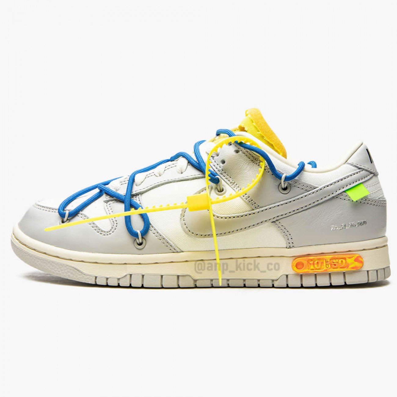 Nike SB Dunk Low Off-White Lot 10 OF 50 DM1602-112