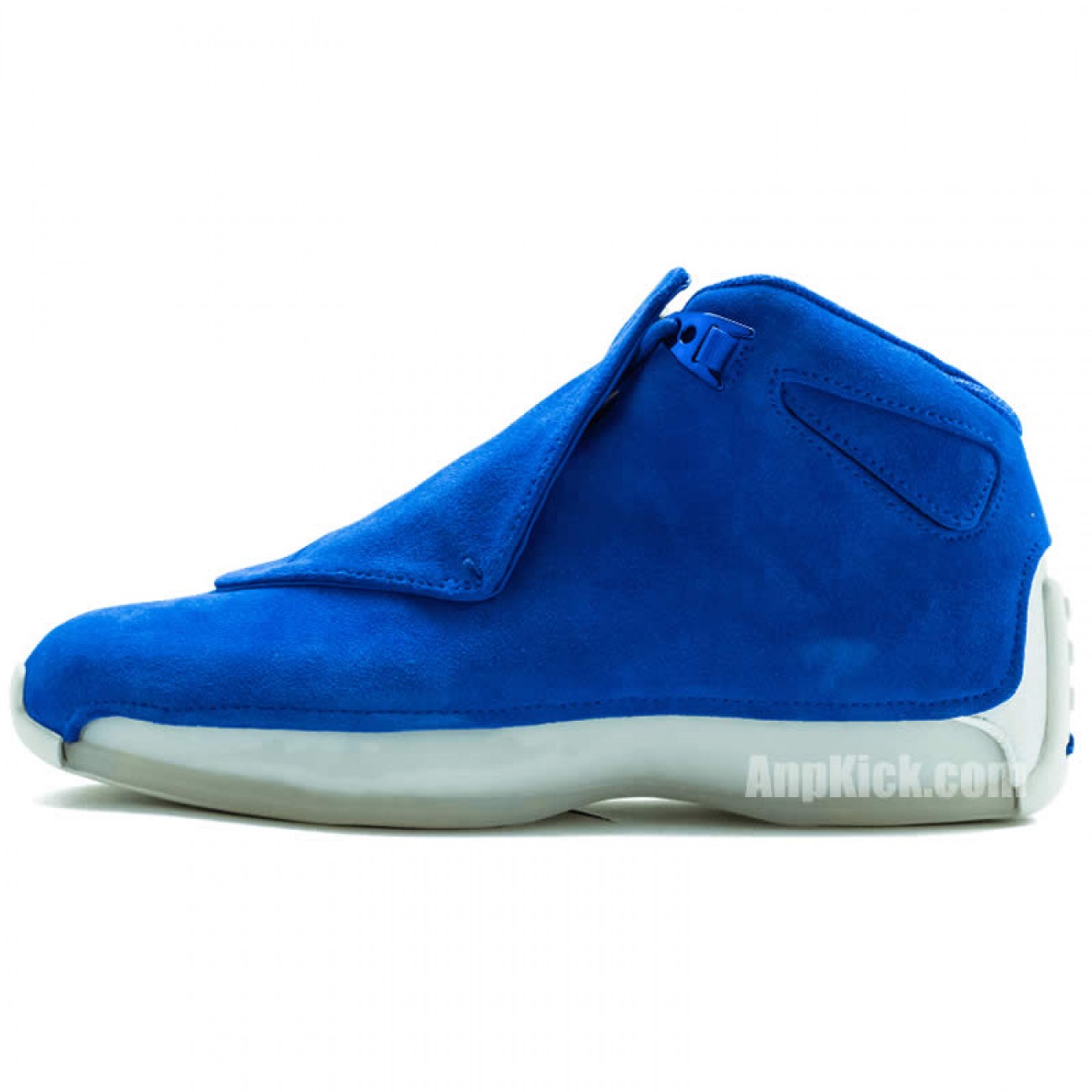 Air Jordan 18 Toro Racer Blue Suede AA2494-401 Release Date 2018