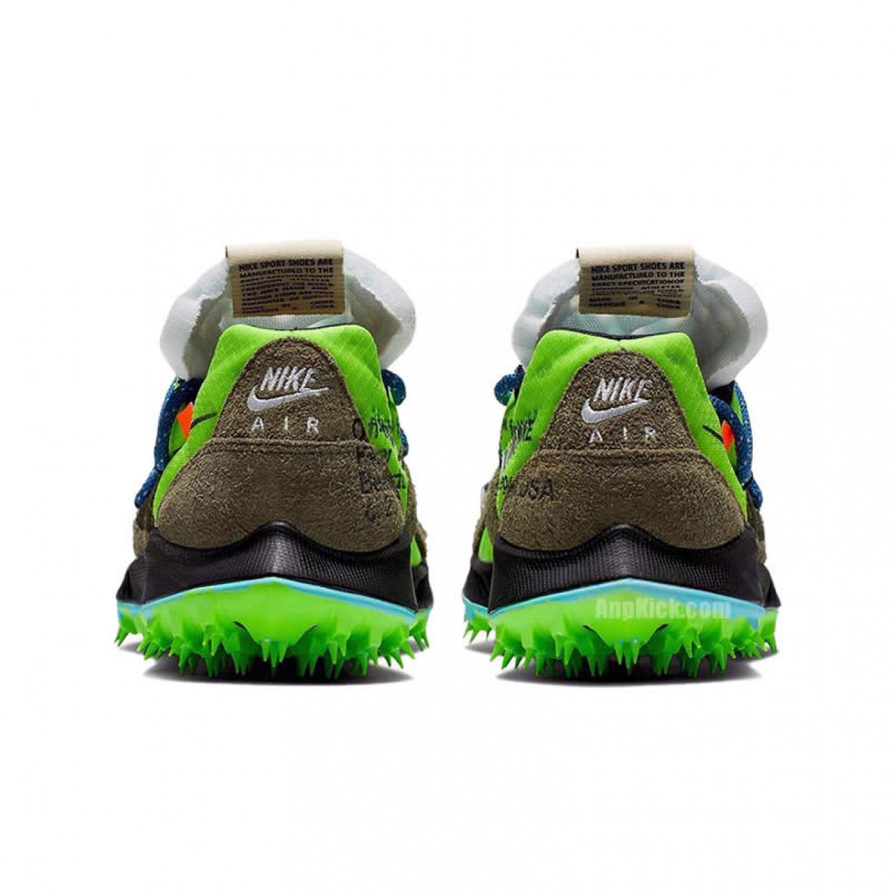 Off-White x Nike Zoom Terra Kiger 5 Green Athlete In Progress CD8179-300