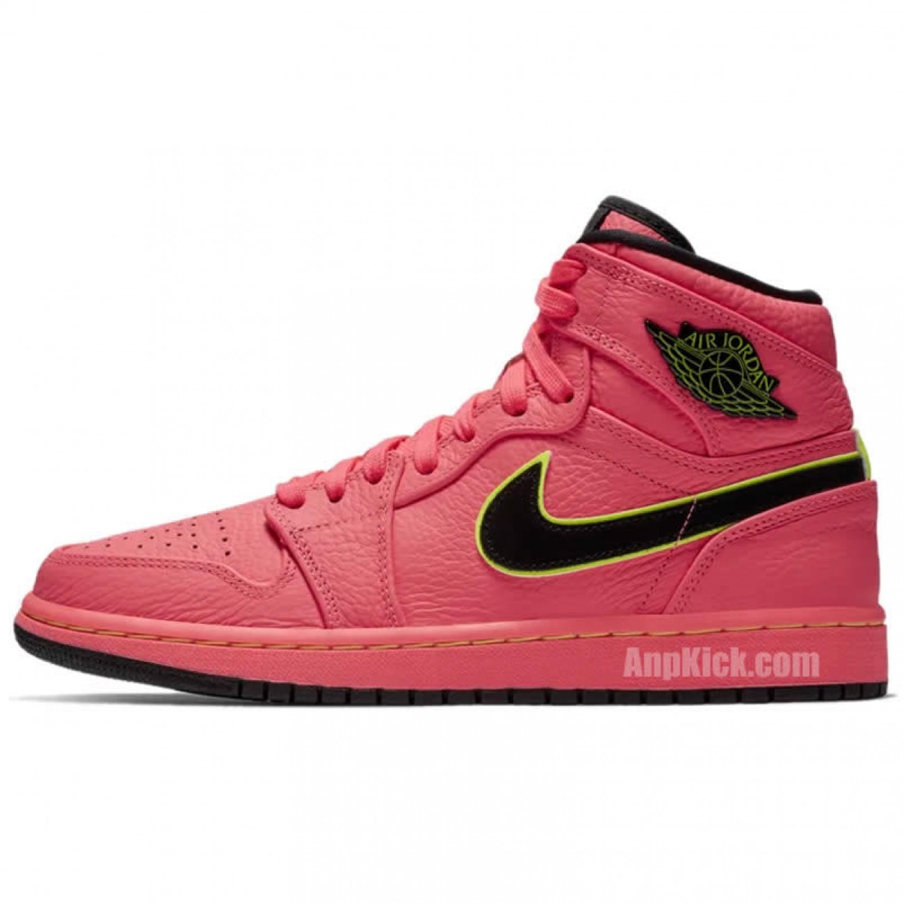 Air Jordan 1 Retro Premium Hot Punch Pink Womens AQ9131-600