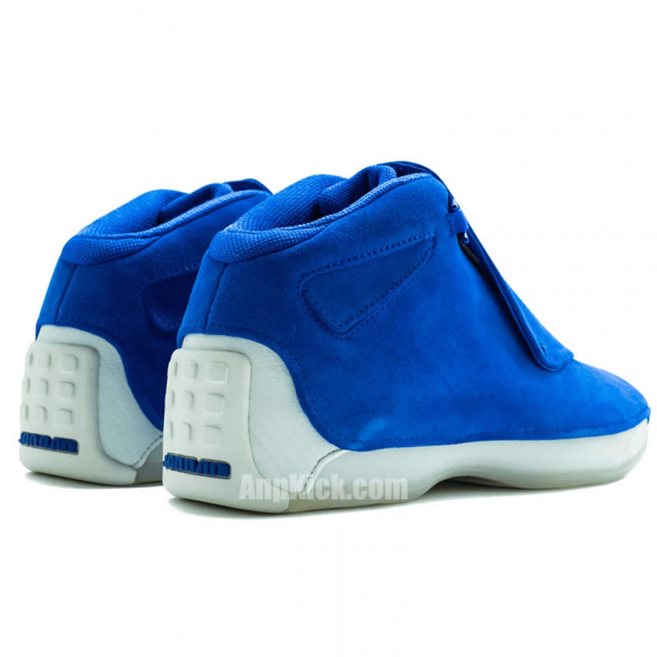 Air Jordan 18 Toro Racer Blue Suede AA2494-401 Release Date 2018
