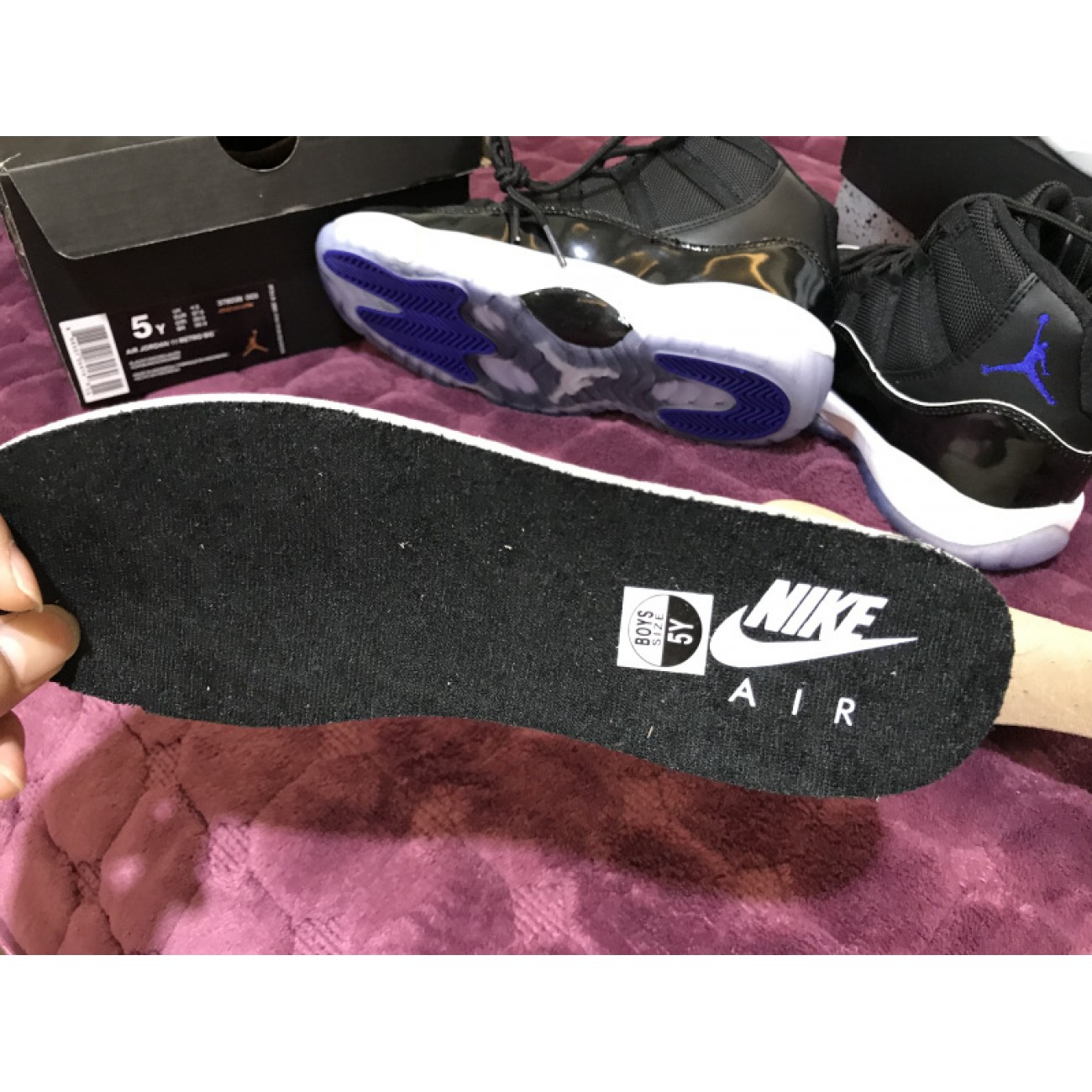 Air Jordan 11 Space Jam GS 378038-003