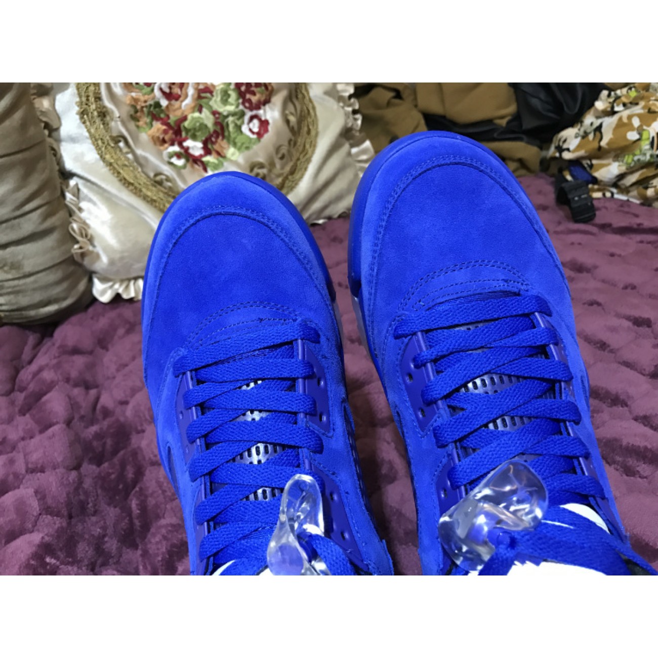 Air Jordan 5 Retro Blue Suede 136027-401