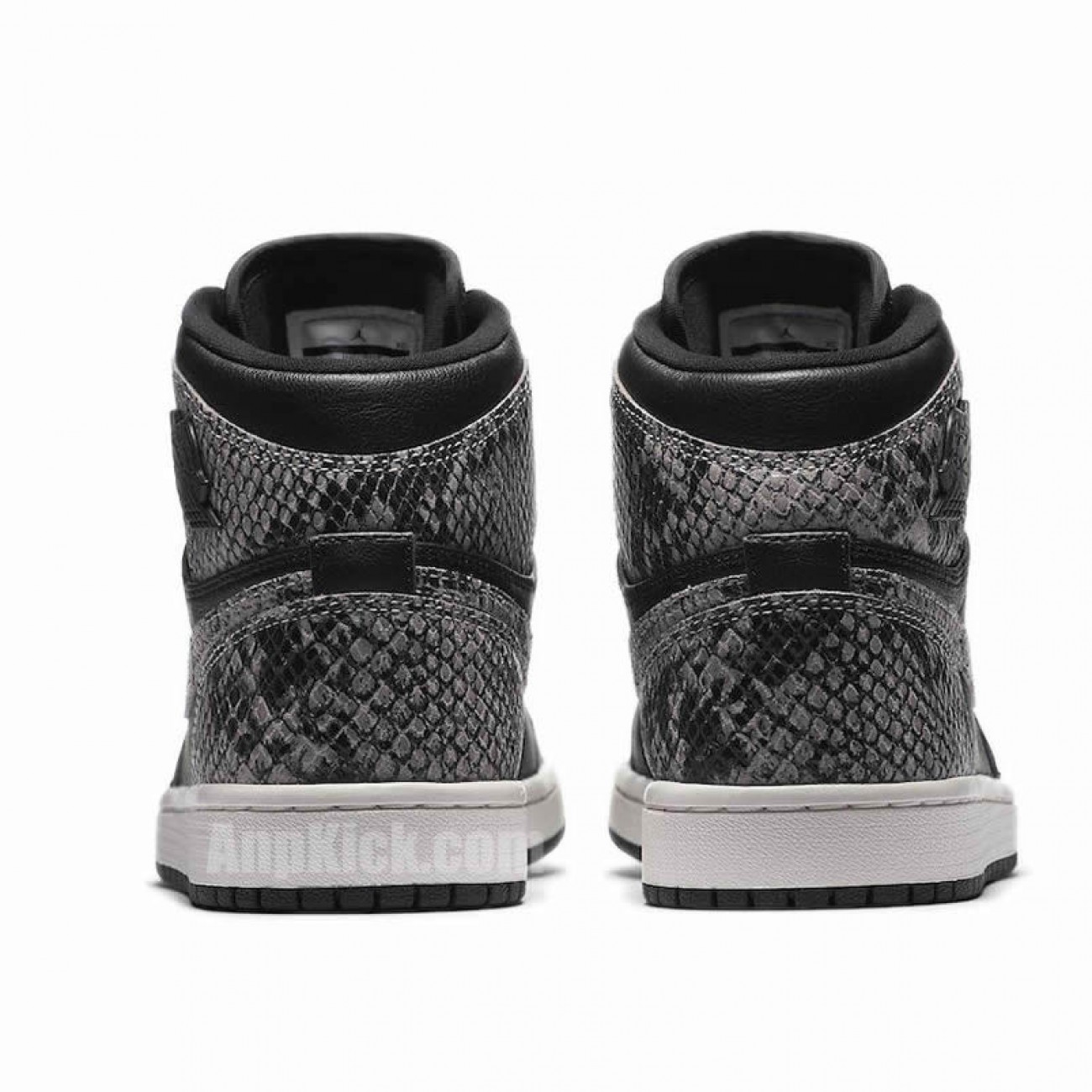 Air Jordan 1 Retro High Snakeskin Black Shoes AH7389-004