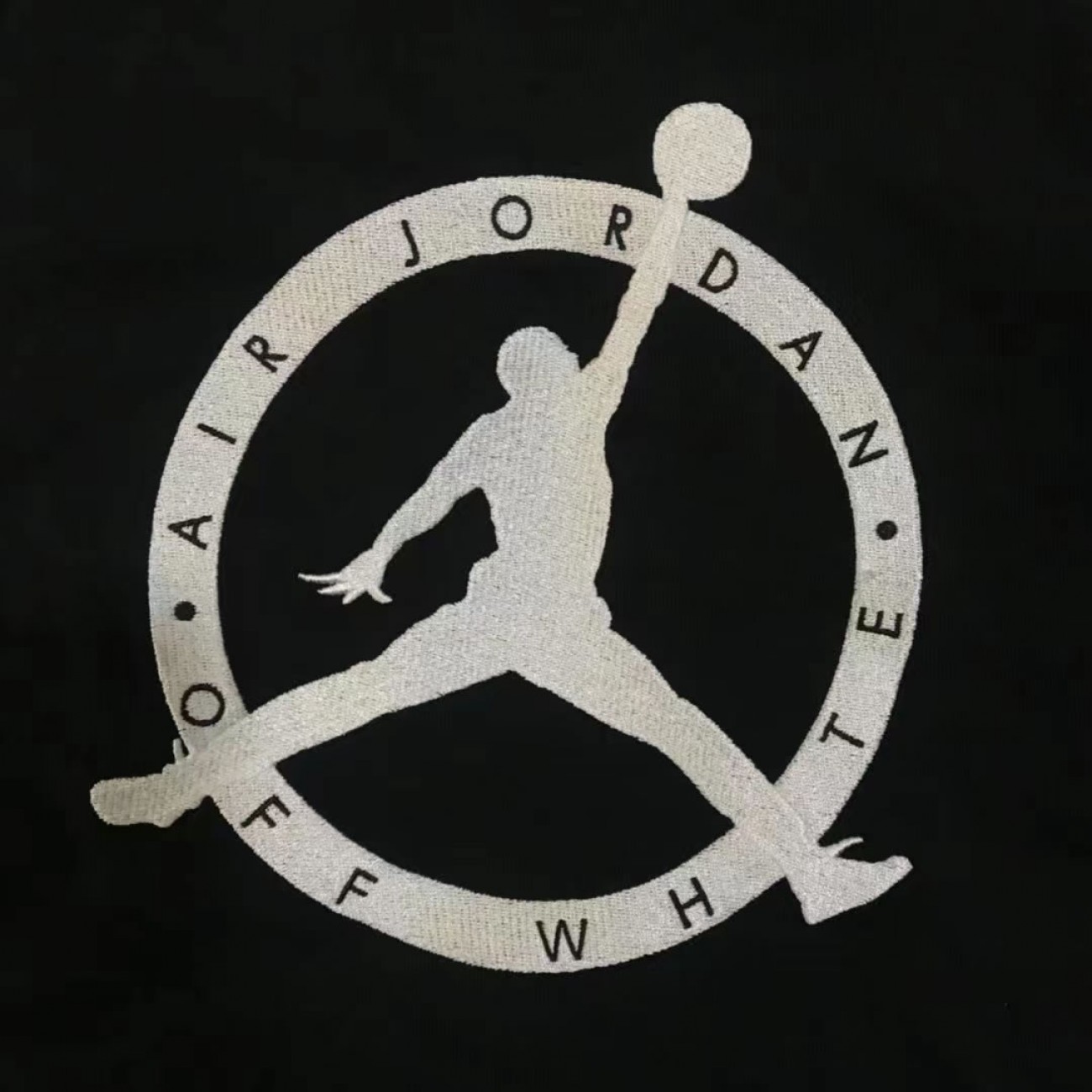 Off-White x Jordan Hoodie Black