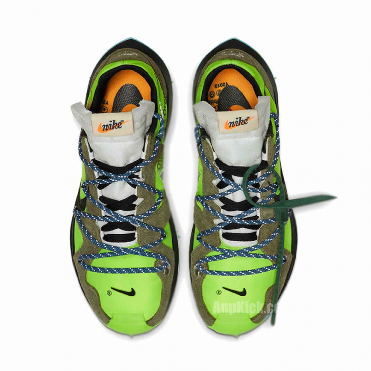 Off-White x Nike Zoom Terra Kiger 5 Green Athlete In Progress CD8179-300
