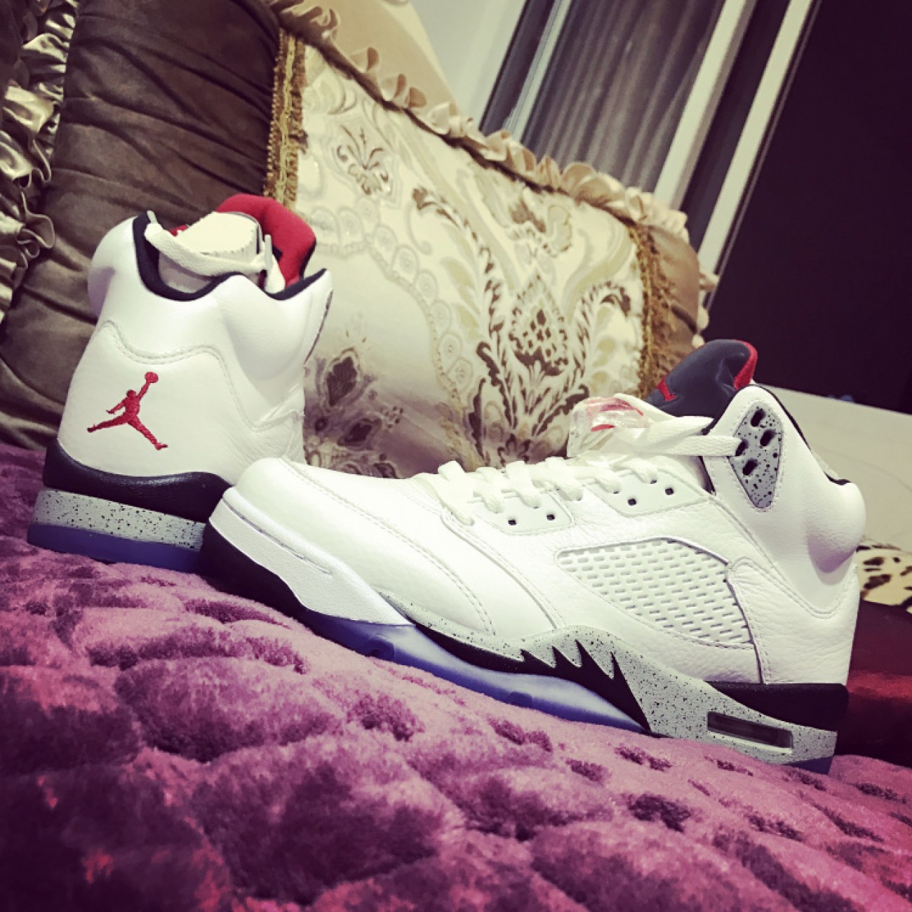 Air Jordan 5 White Cement 136027-104
