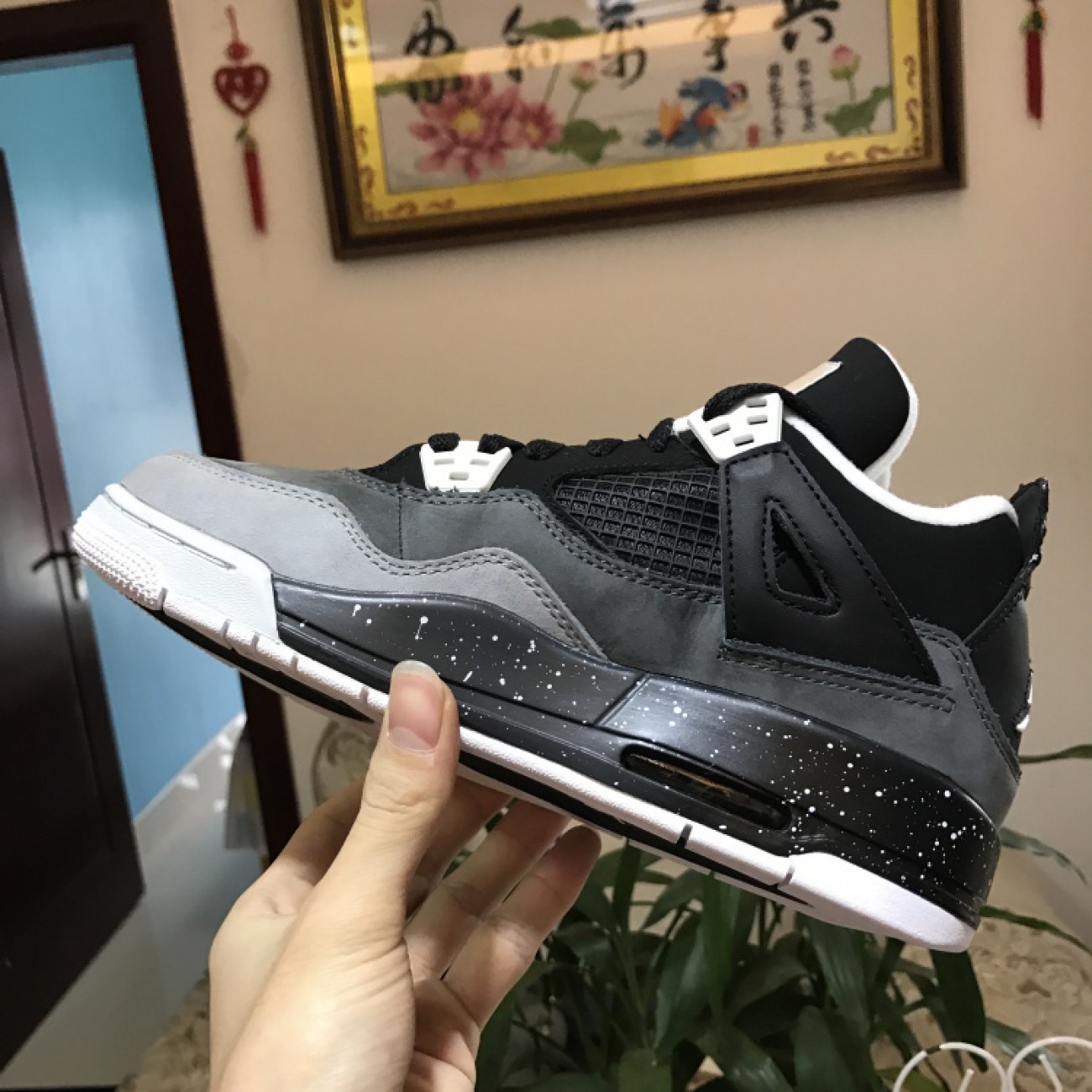 Air Jordan 4 Fear Oreo 626970-030