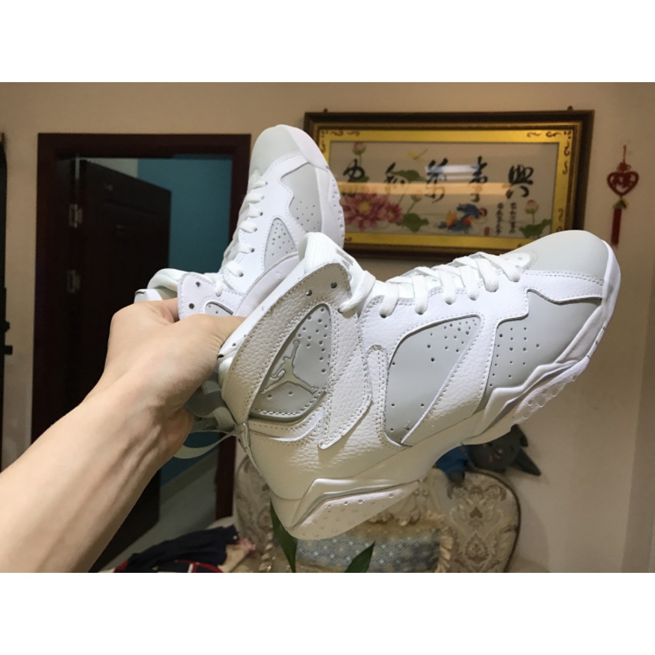 Air Jordan 7 White Metallic Silver 304775-120
